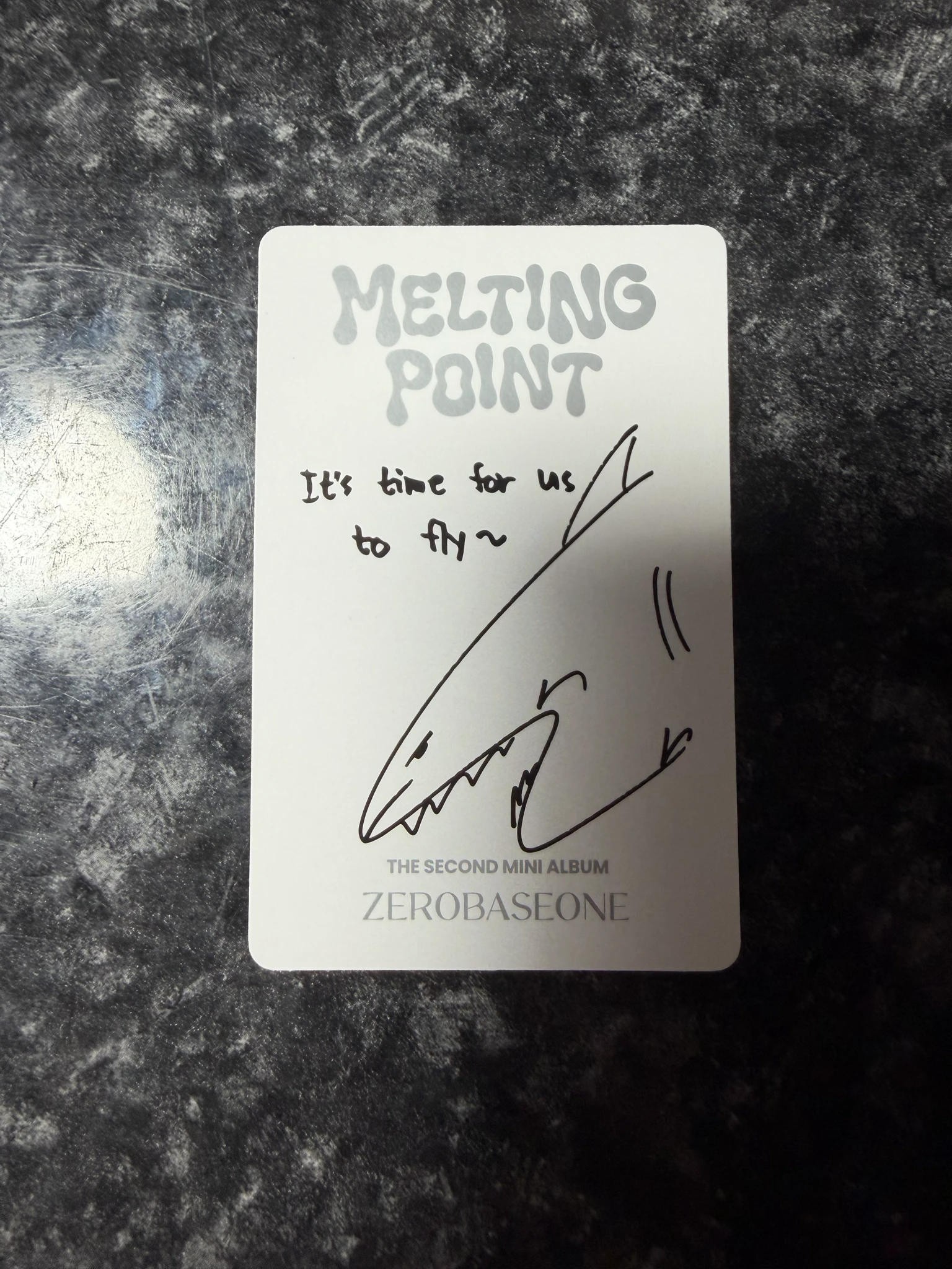ZEROBASEONE Taerae ZEROBASEONE - Taerae - Melting Point Album digipack version album photocard B version listing photo 2