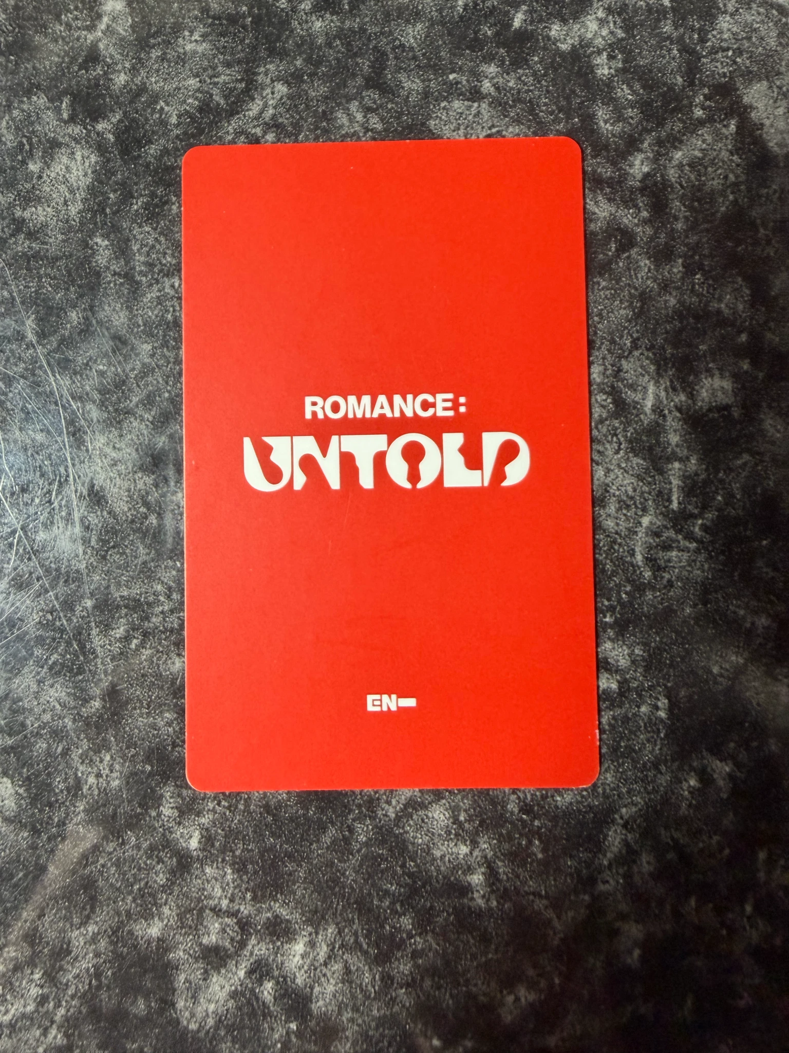 ENHYPEN Evan (Heeseung) ENHYPEN - Heeseung - ROMANCE: UNTOLD Album weverse albums ver. listing photo 2