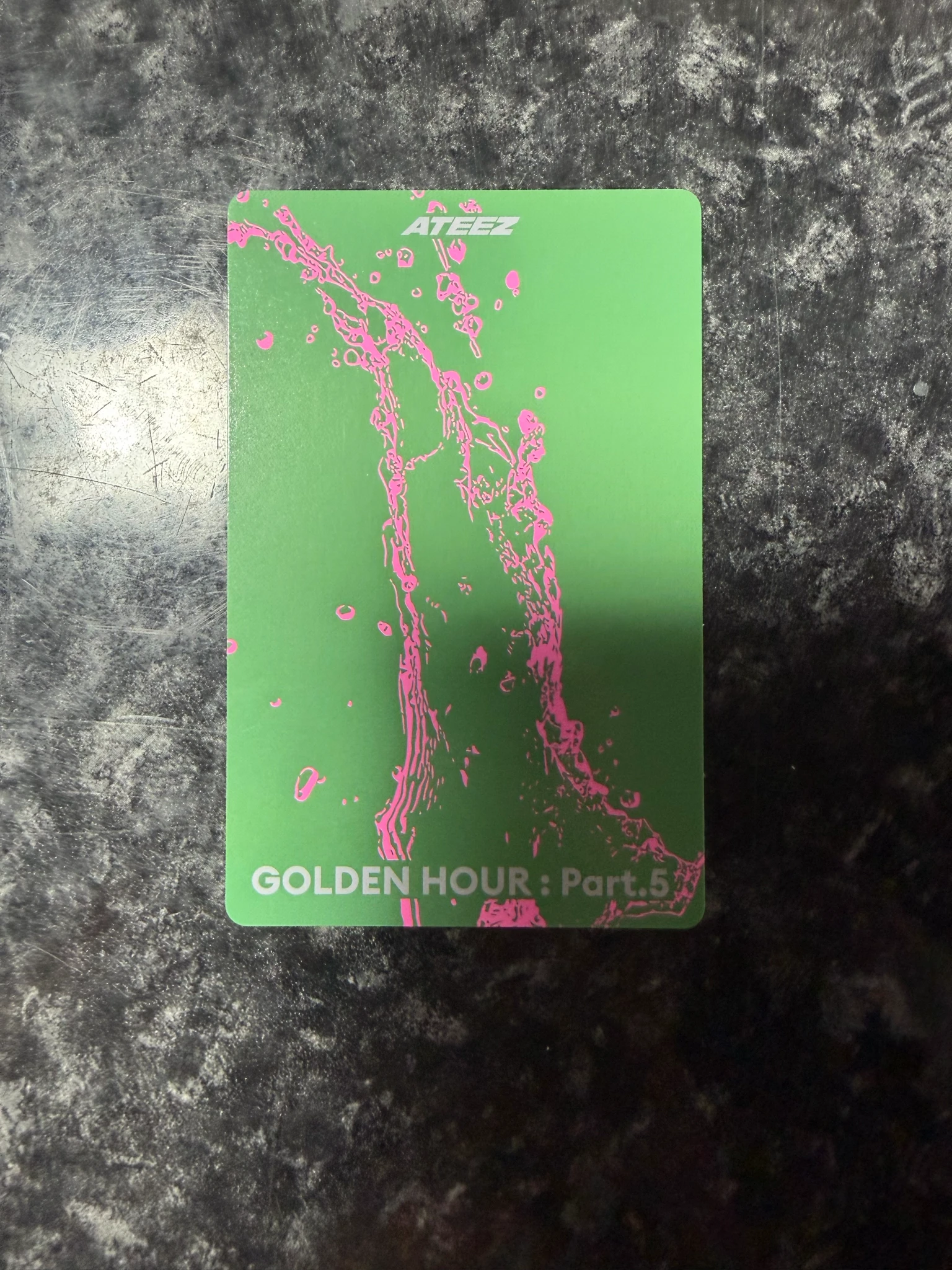 ATEEZ Mingi ATEEZ - Mingi - GOLDEN HOUR : Part.5 Album album photocard Z version version 1 listing photo 2