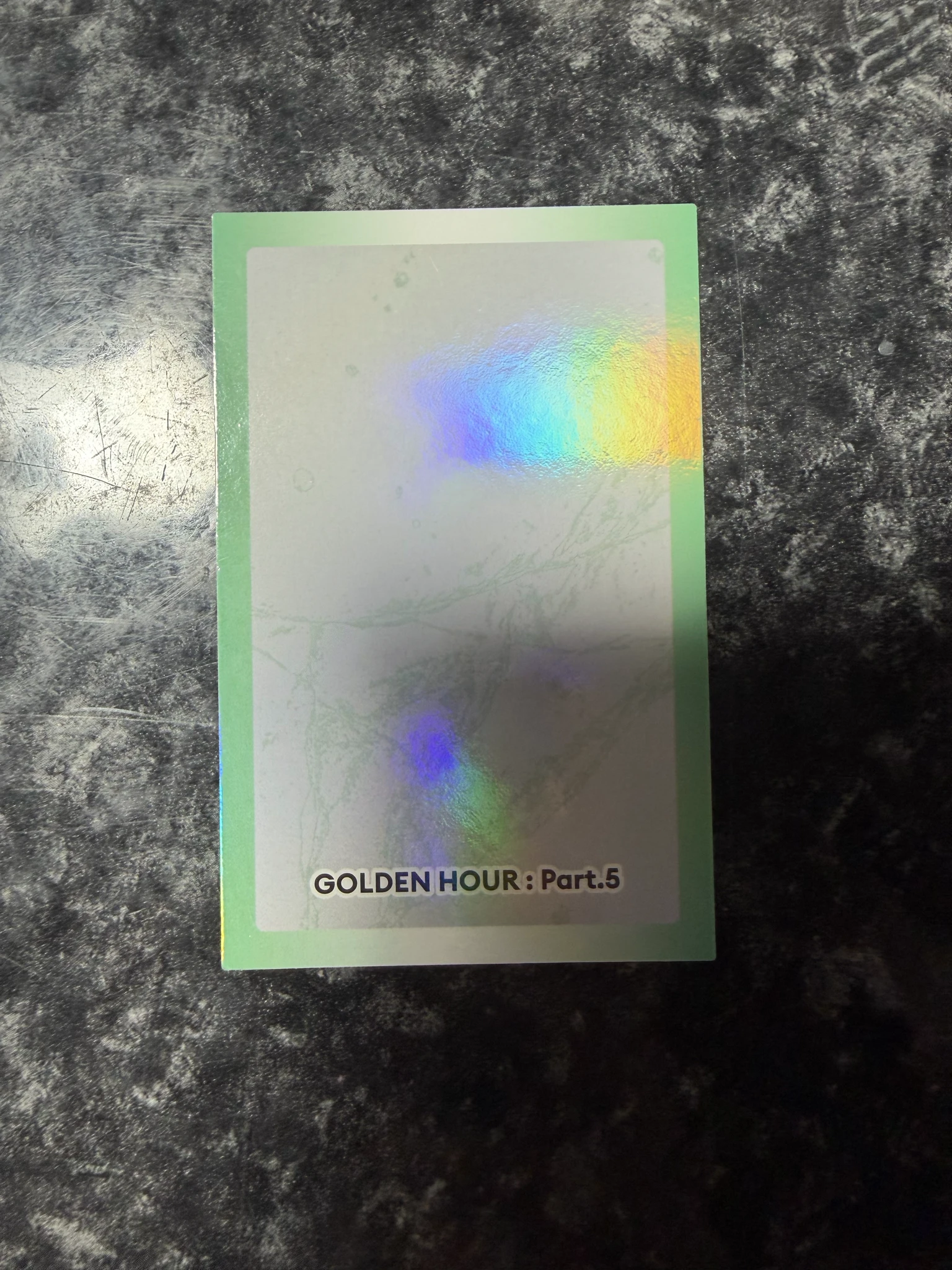 ATEEZ Yunho ATEEZ - Yunho - GOLDEN HOUR : Part.5 Album holographic (hologram) listing photo 2