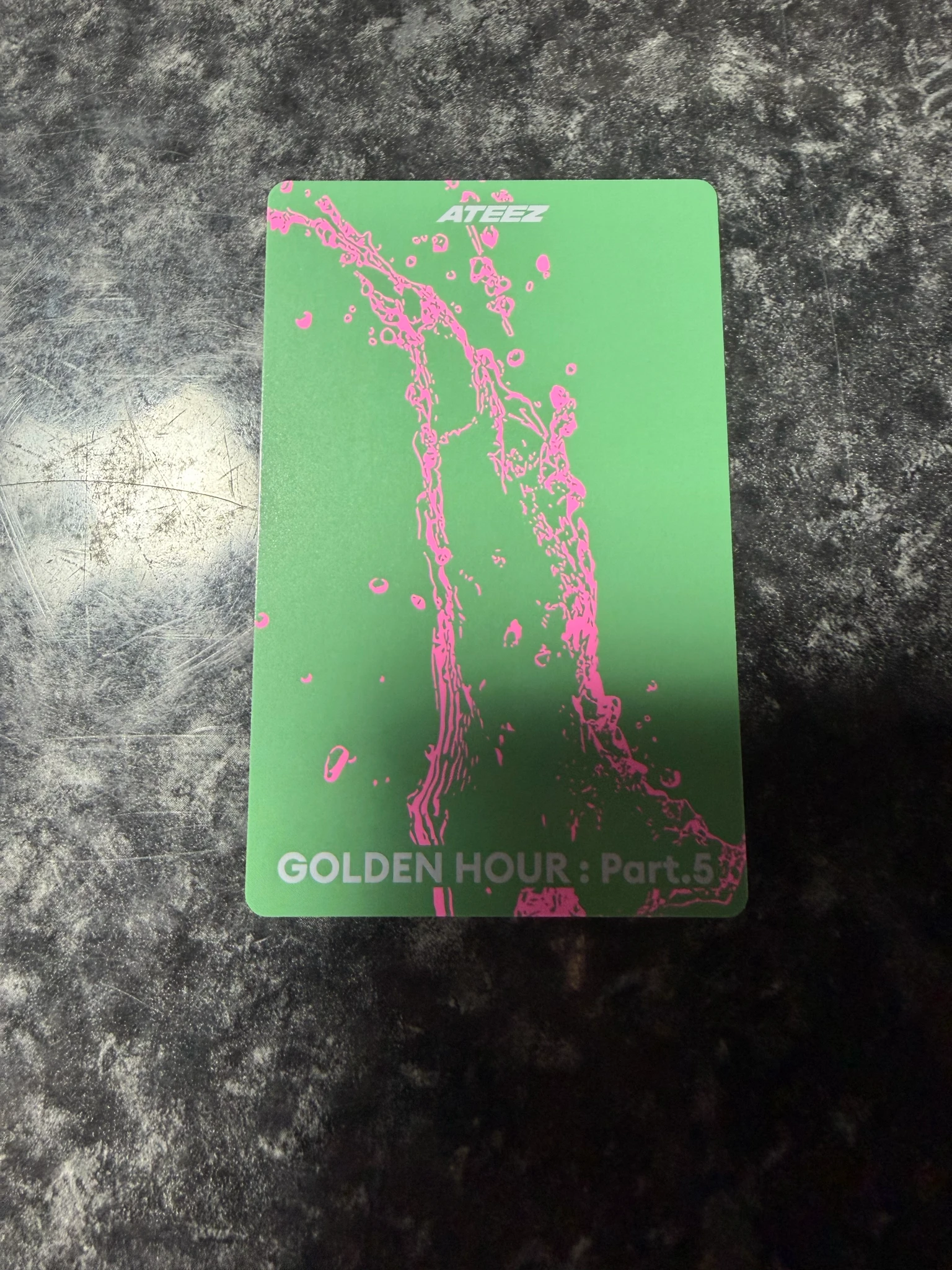 ATEEZ Jongho ATEEZ - Jongho - GOLDEN HOUR : Part.5 Album album photocard Z version listing photo 2