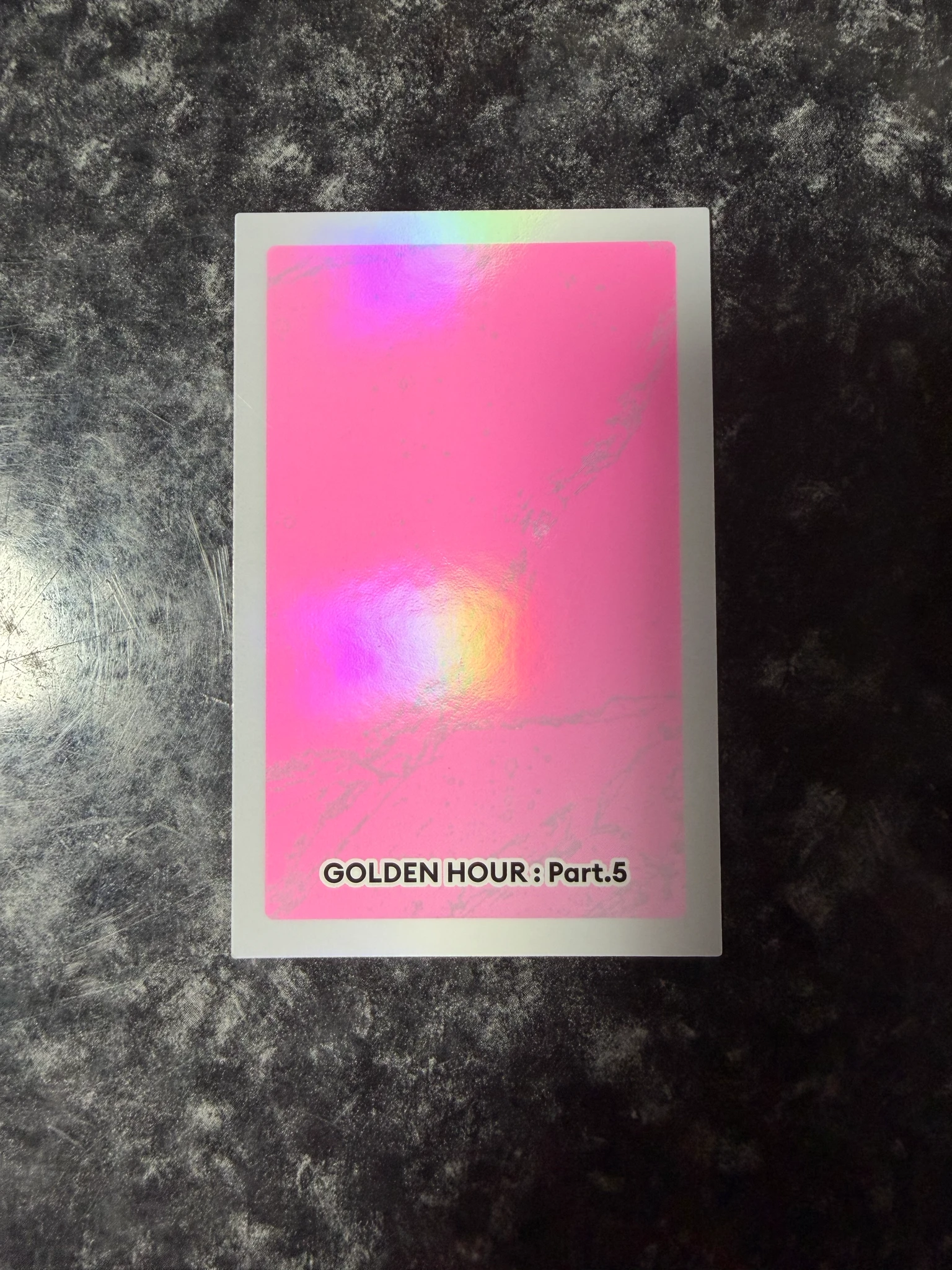 ATEEZ Jongho ATEEZ - Jongho - GOLDEN HOUR : Part.5 Album album photocard Z version holographic (hologram) character card listing photo 2
