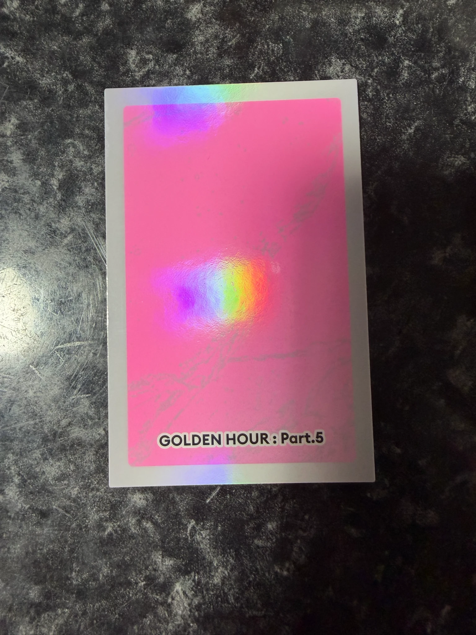 ATEEZ Wooyoung ATEEZ - Wooyoung - GOLDEN HOUR : Part.5 Album album photocard A version character card listing photo 2