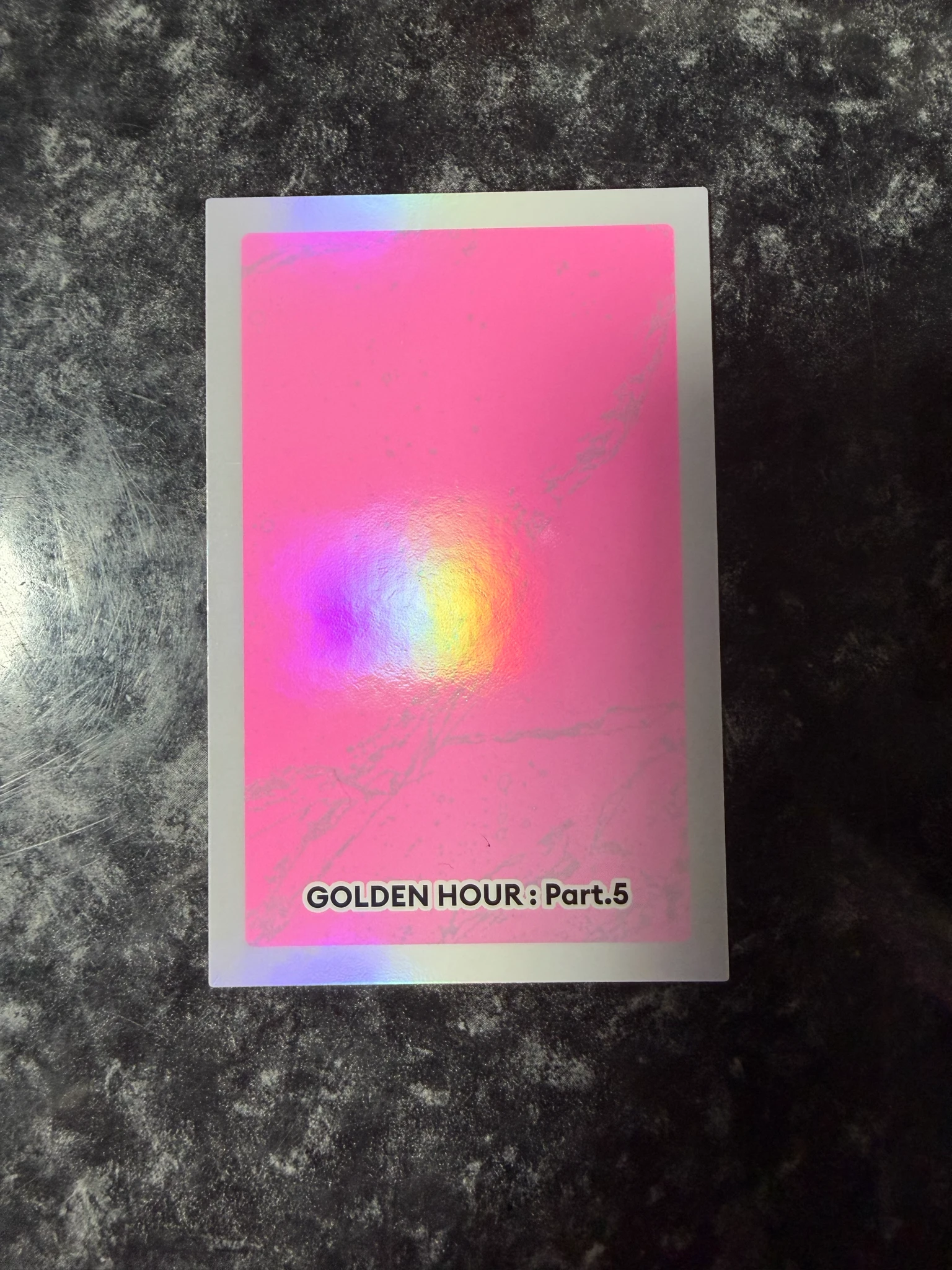 ATEEZ Yeosang ATEEZ - Yeosang - GOLDEN HOUR : Part.5 Album album photocard holographic (hologram) listing photo 2