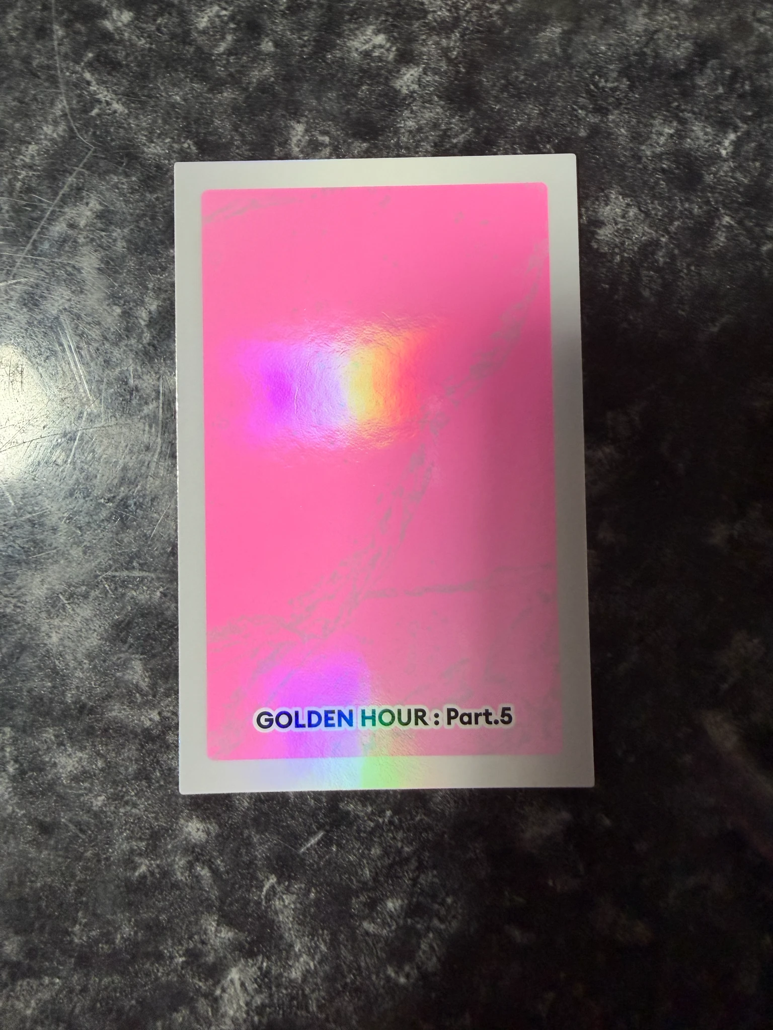 ATEEZ Seonghwa ATEEZ - Seonghwa - GOLDEN HOUR : Part.5 Album character card holographic (hologram) listing photo 2