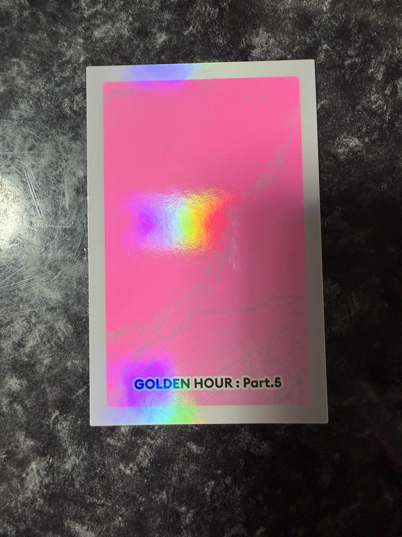ATEEZ Mingi ATEEZ - Mingi - GOLDEN HOUR : Part.5 Album album photocard character card A version holographic (hologram) listing photo 2