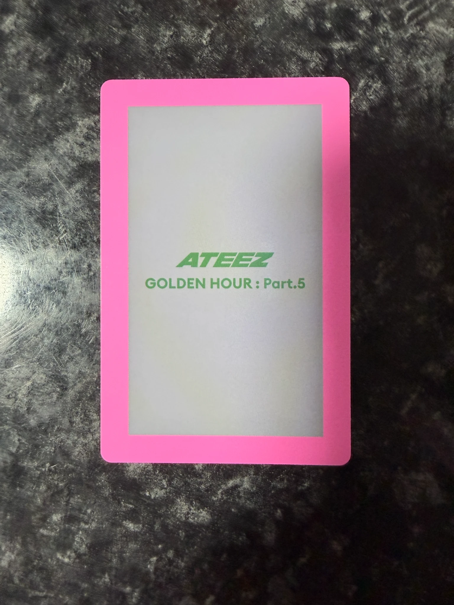 ATEEZ Jongho ATEEZ - Jongho - GOLDEN HOUR : Part.5 Album album photocard listing photo 2