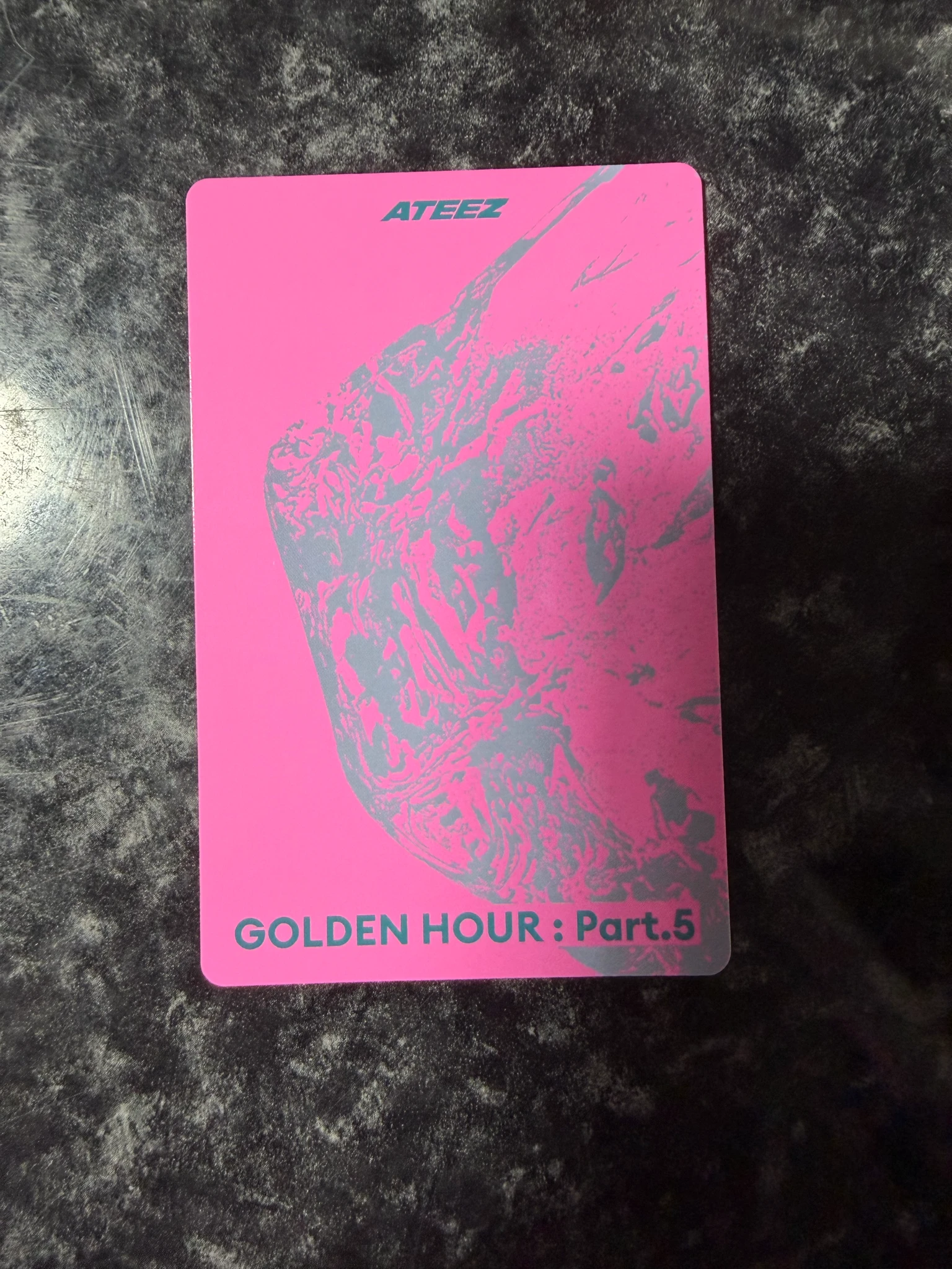 ATEEZ San ATEEZ - San - GOLDEN HOUR : Part.5 Album A version album photocard version 1 listing photo 2