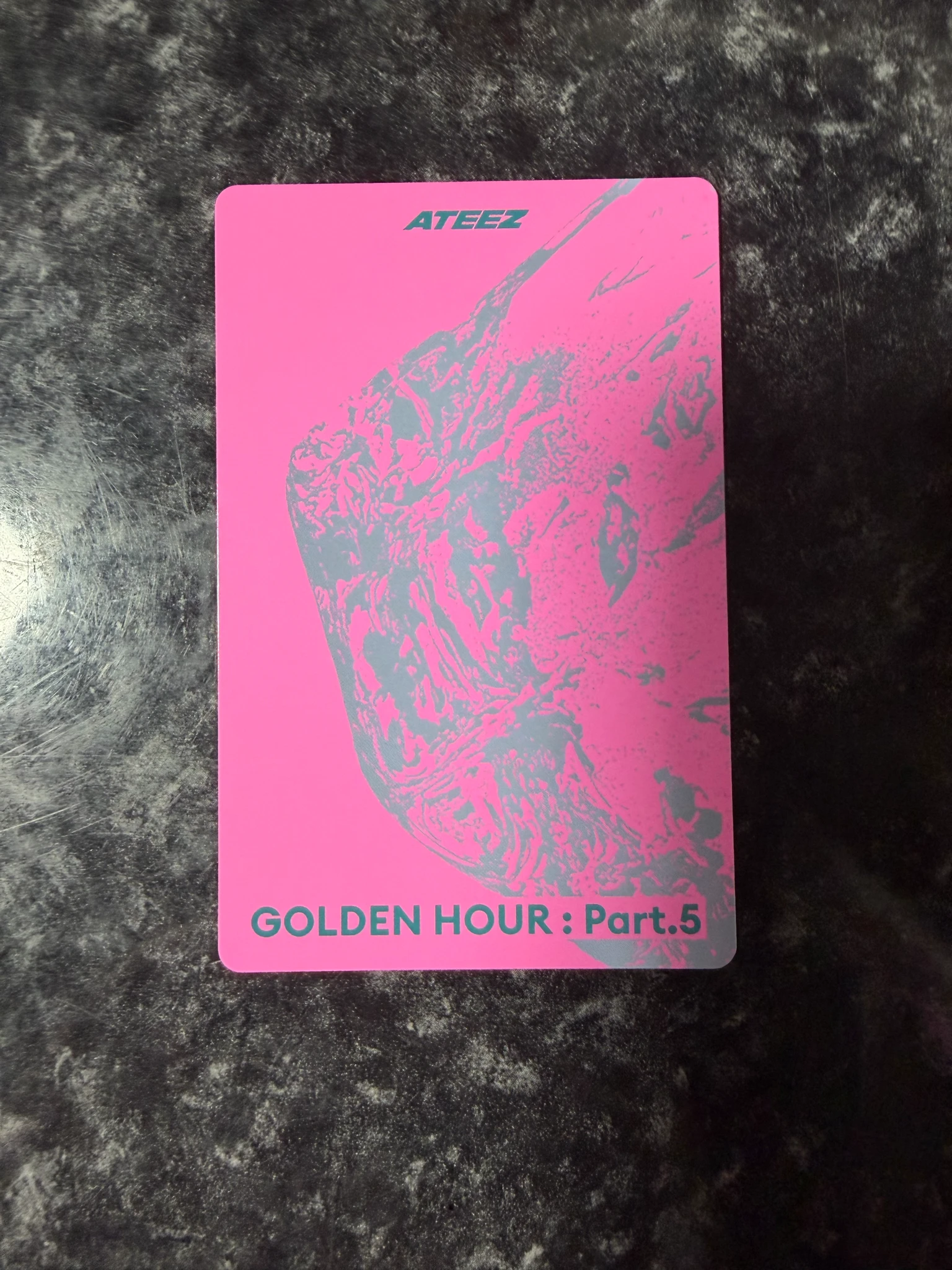 ATEEZ Mingi ATEEZ - Mingi - GOLDEN HOUR : Part.5 Album A version album photocard version 1 listing photo 2