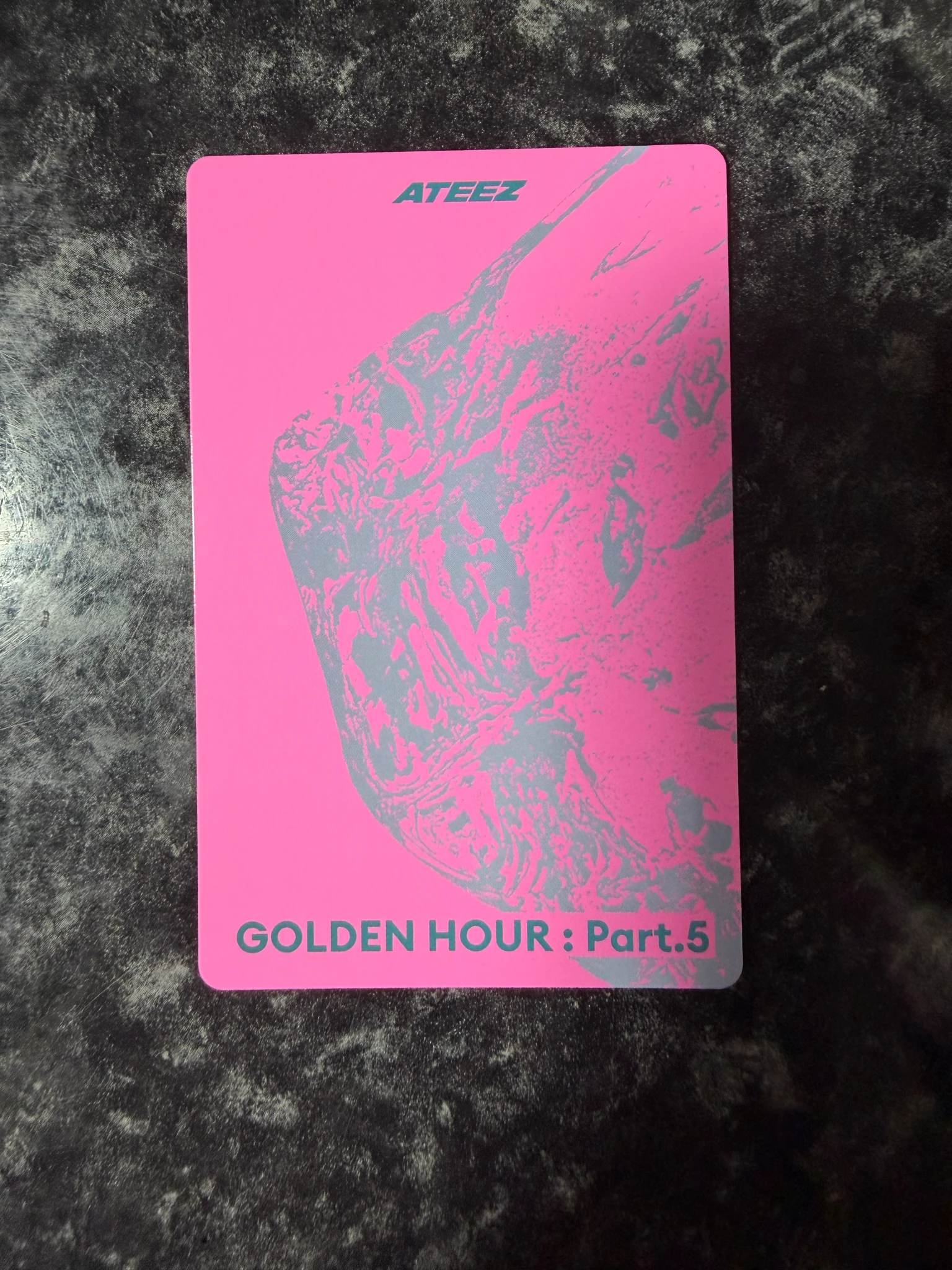 ATEEZ Yeosang ATEEZ - Yeosang - GOLDEN HOUR : Part.5 Album album photocard A version listing photo 2