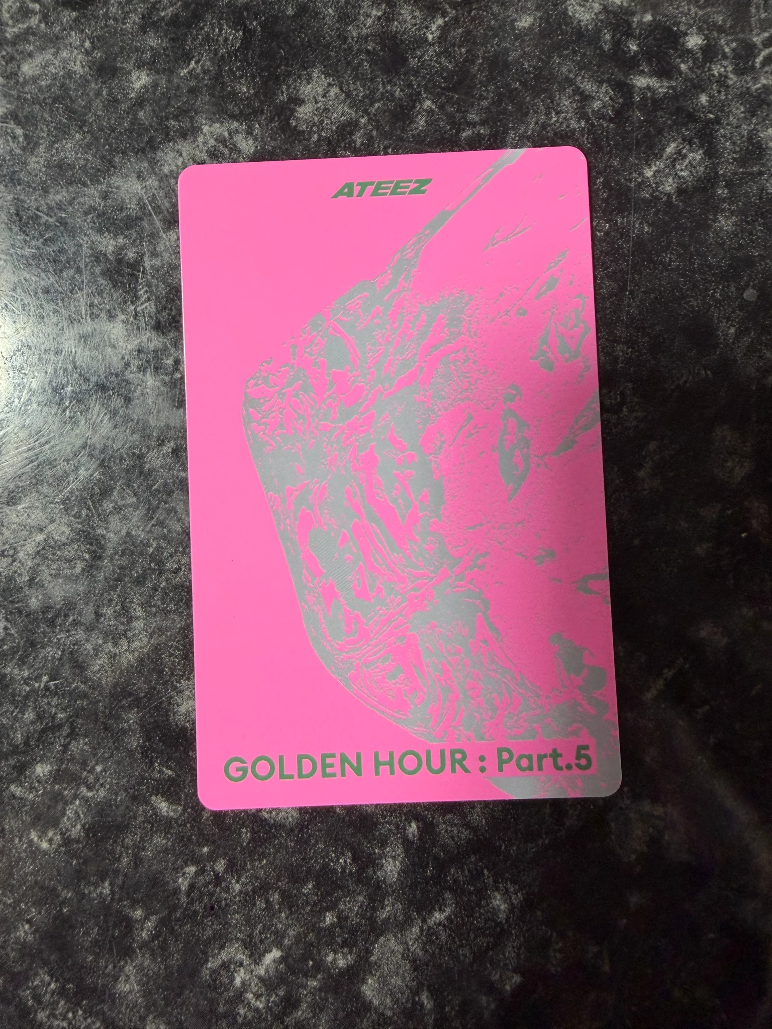 ATEEZ Seonghwa ATEEZ - Seonghwa - GOLDEN HOUR : Part.5 Album album photocard A version listing photo 2
