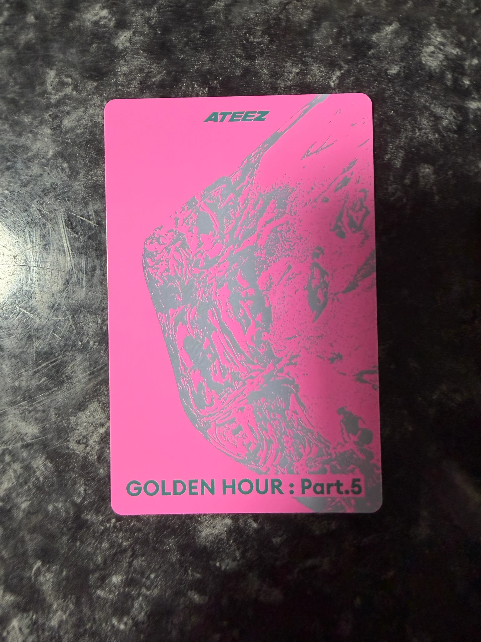 ATEEZ Wooyoung ATEEZ - Wooyoung - GOLDEN HOUR : Part.5 Album album photocard A version version 1 listing photo 2