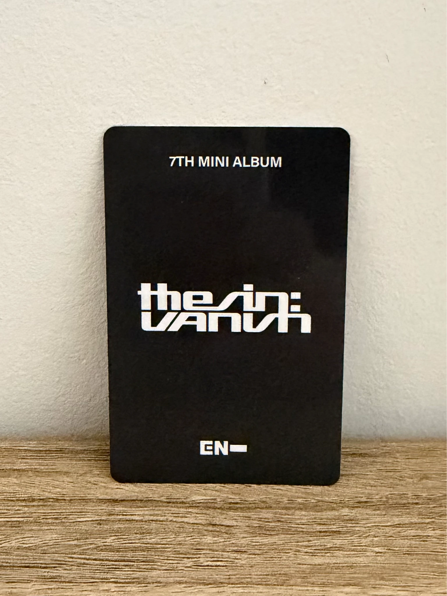 ENHYPEN Sunoo ENHYPEN - Sunoo - THE SIN: VANISH Album withfans / yizhiyu (yzy) video call (fancall) round 1 listing photo 2