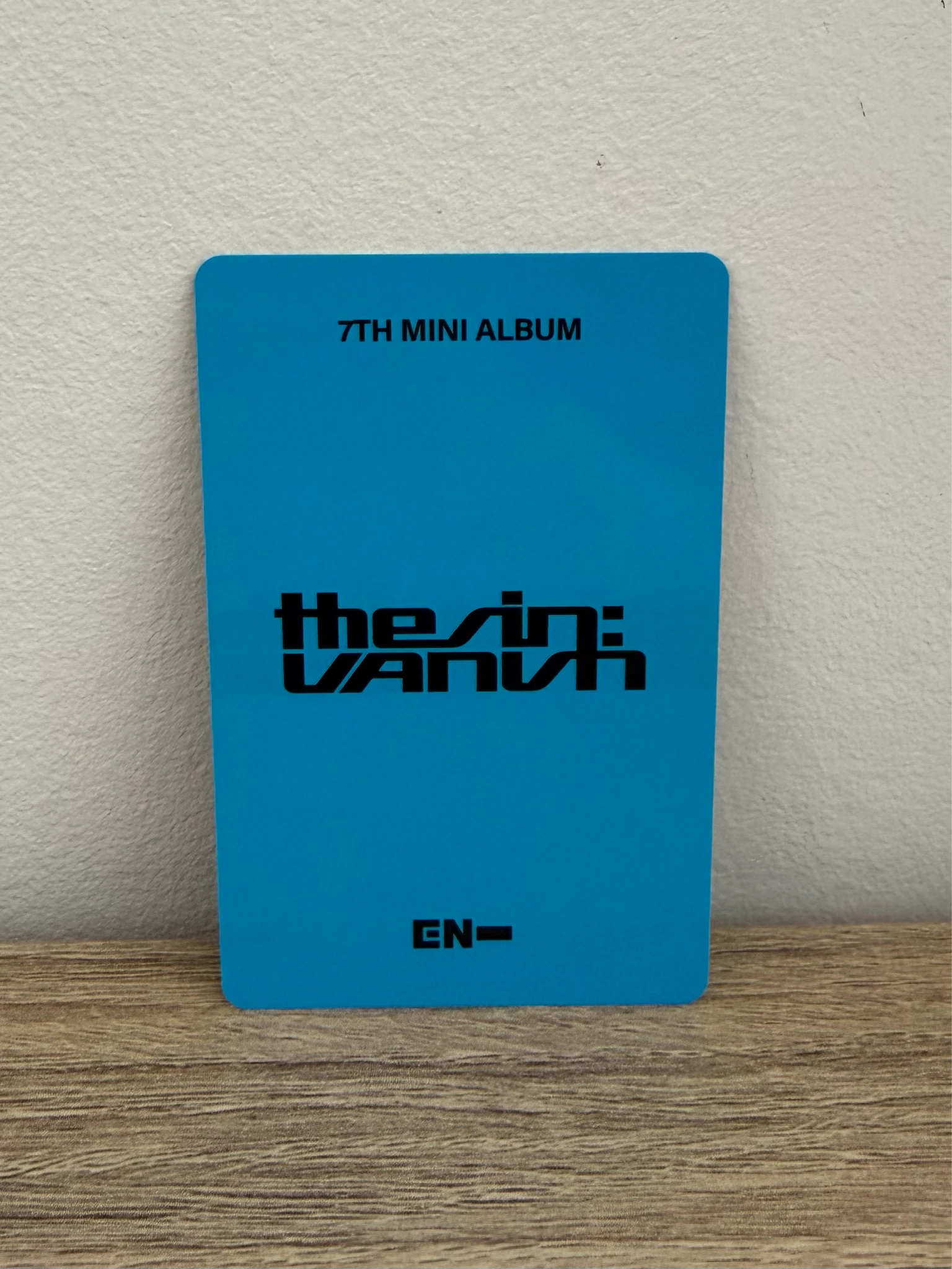 ENHYPEN Sunoo ENHYPEN - Sunoo - THE SIN: VANISH Album withfans / yizhiyu (yzy) round 2 video call (fancall) listing photo 2