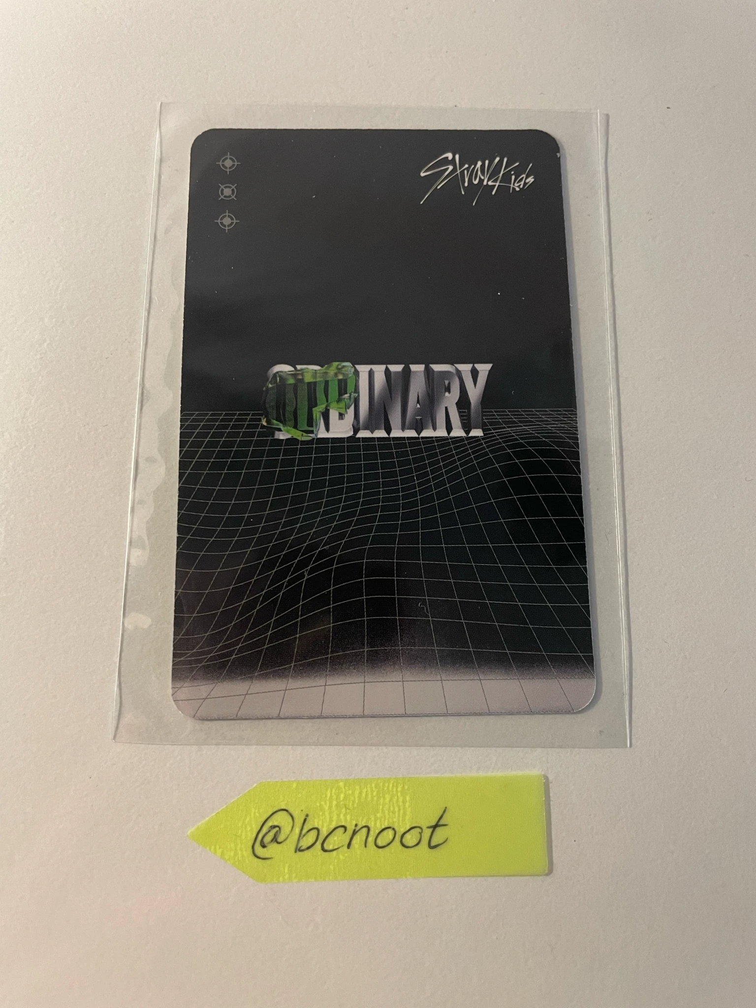 Stray Kids Bang Chan Stray Kids - Bang Chan - Oddinary Album album photocard Bang Chan listing photo 2
