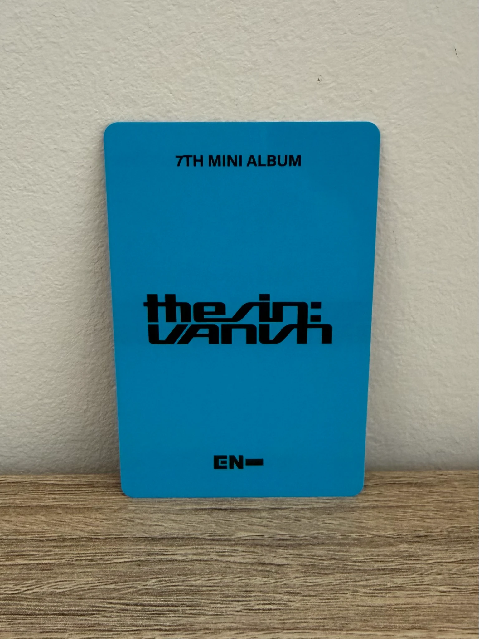 ENHYPEN Ni-ki ENHYPEN - Ni-ki - THE SIN: VANISH Album withfans / yizhiyu (yzy) round 2 video call (fancall) listing photo 2