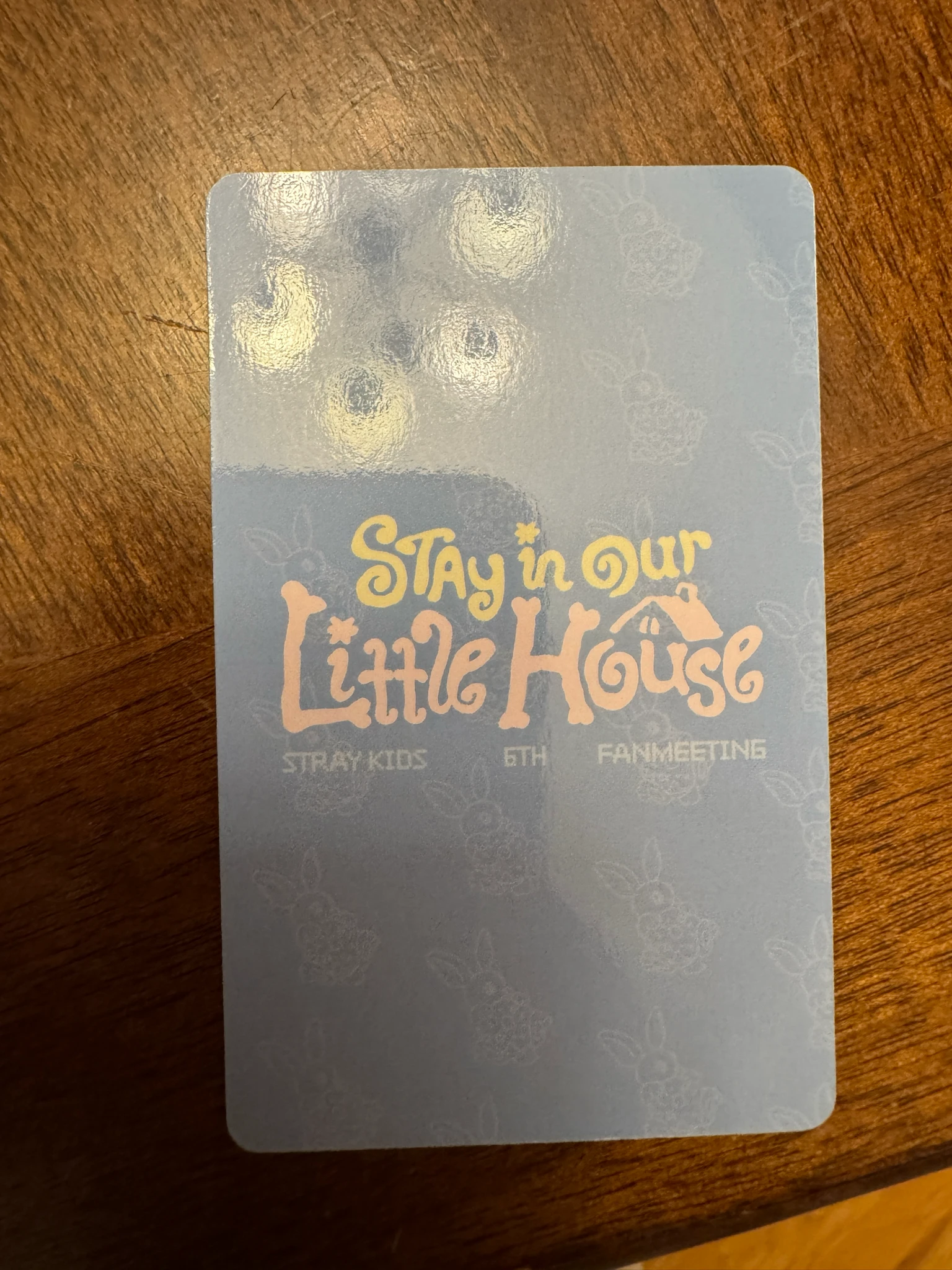 Stray Kids I.N Stray Kids - I.N - 6th Fanmeeting - STAY in Our Little House Event online pob (pre-order benefit) listing photo 2