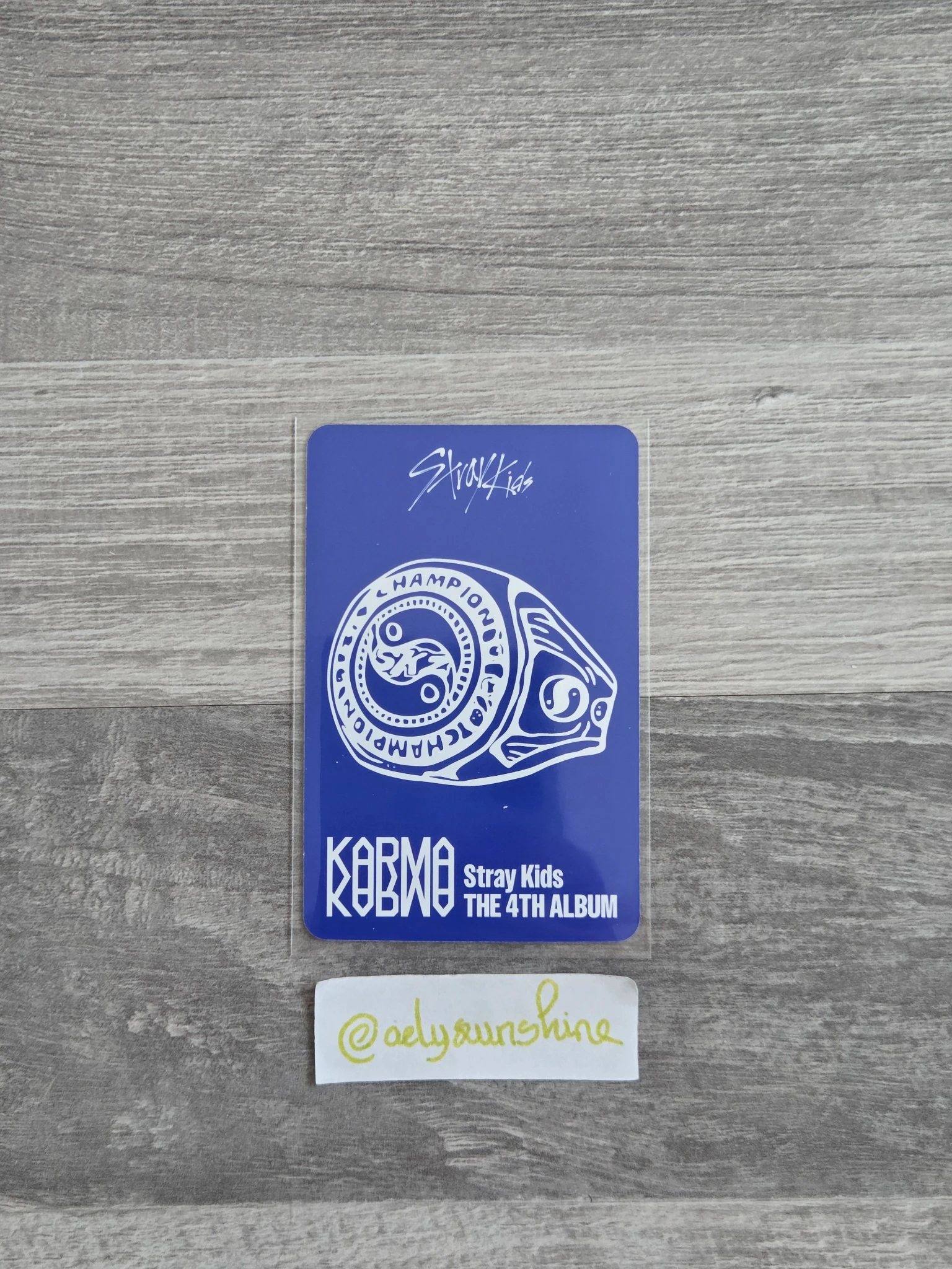 Stray Kids HAN Stray Kids - HAN - KARMA Album accordion version album photocard first press only listing photo 2
