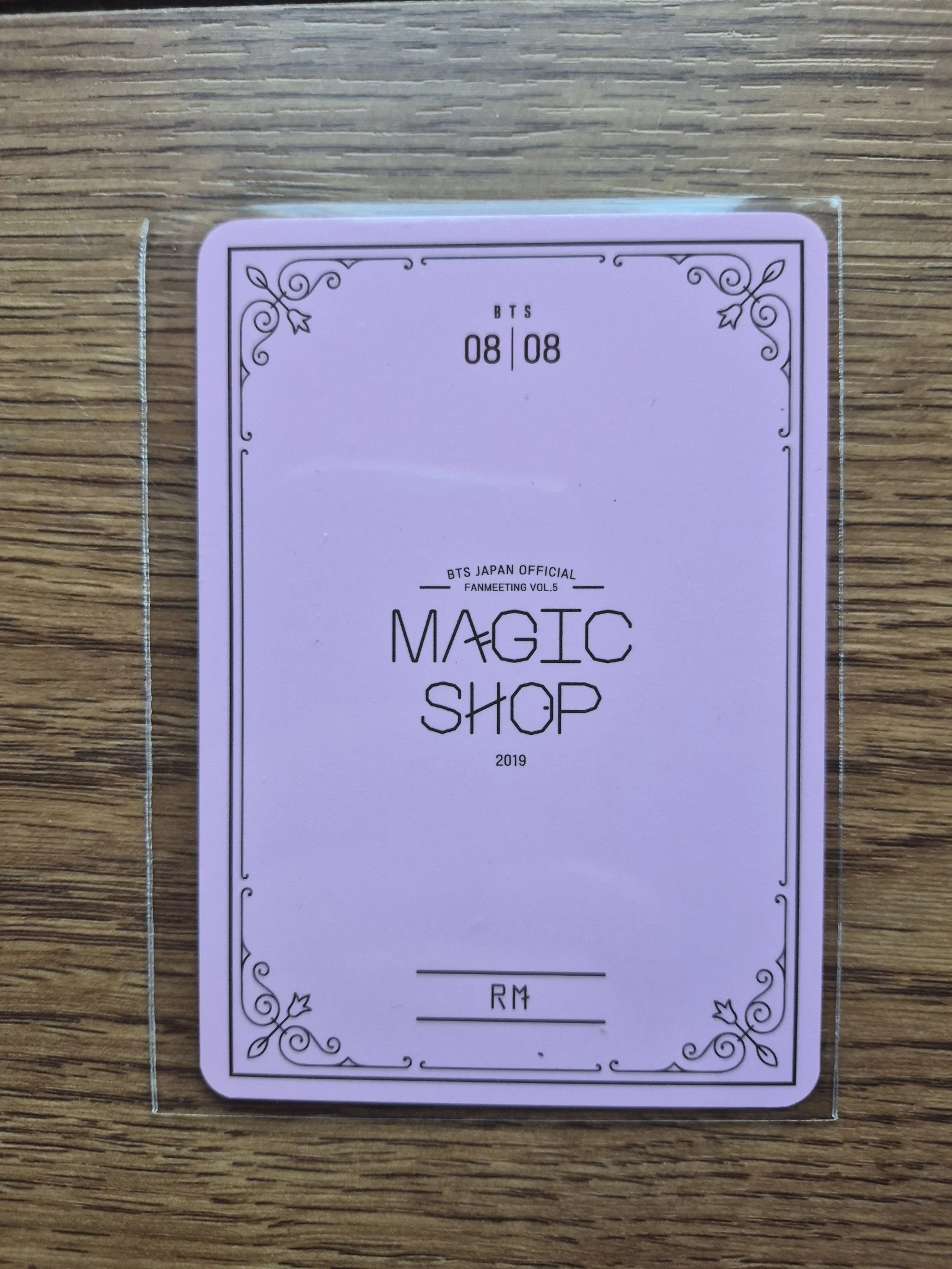 BTS RM BTS - RM - Japan Official Fanmeeting Vol.5 - Magic Shop Event mini photocard listing photo 2