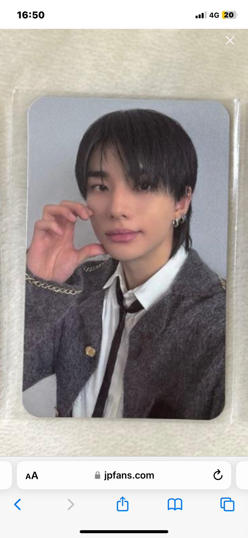 Stray Kids Hyunjin Stray Kids - Hyunjin - STAY JAPAN Anniversary Other lottery A version 6th anniversary listing photo 2