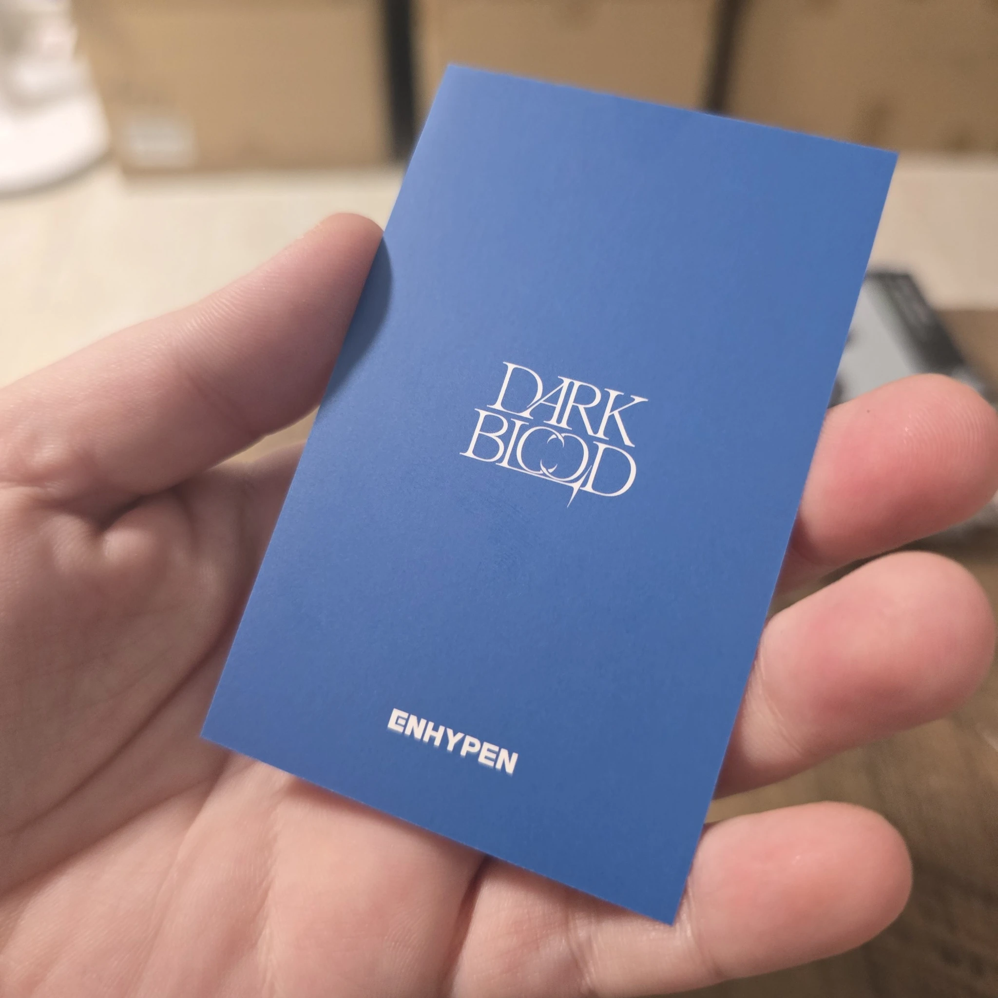 ENHYPEN Ni-ki ENHYPEN - Ni-ki - DARK BLOOD Album lucky draw weverse shop japan listing photo 2