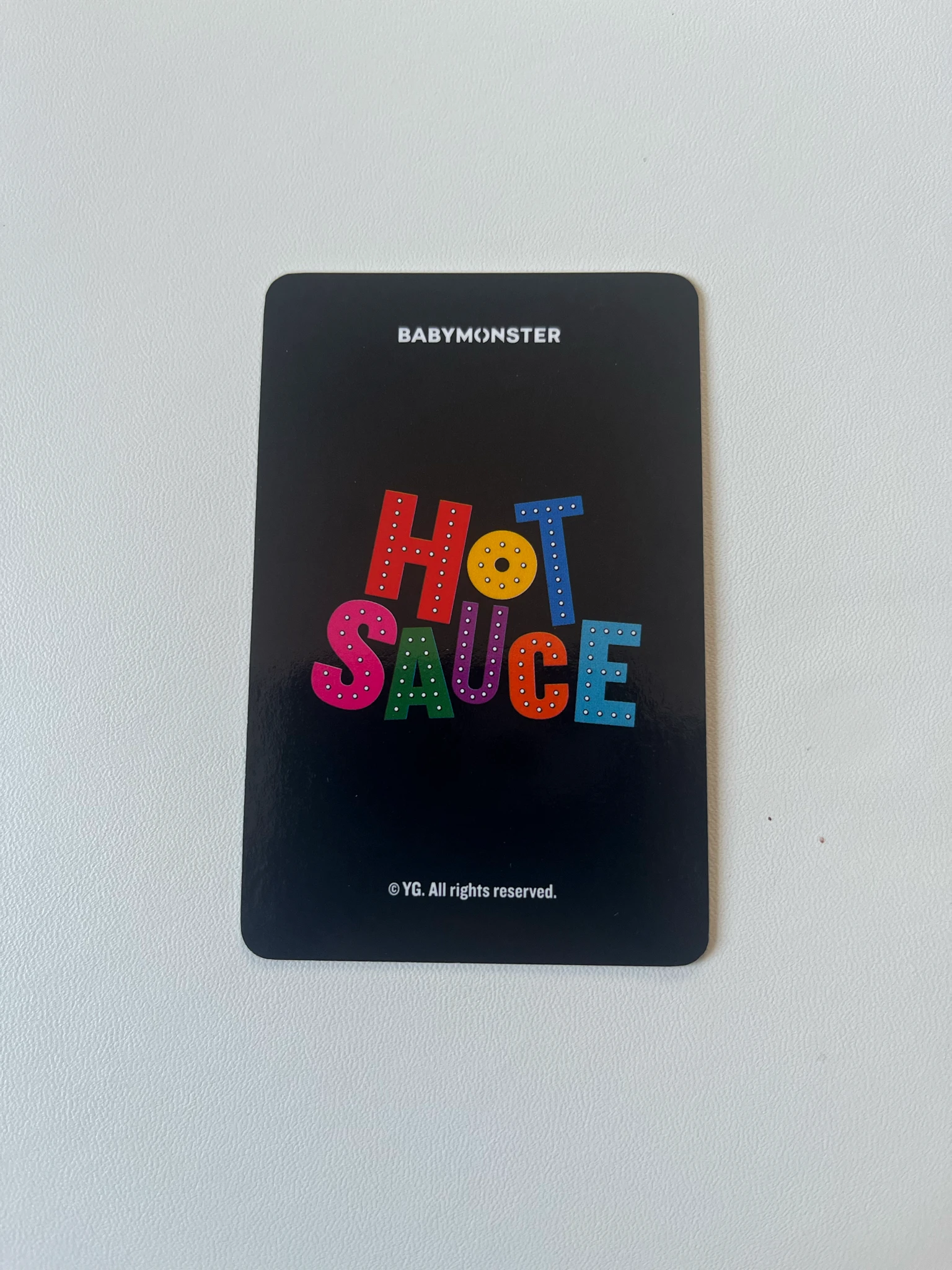 BABYMONSTER Ruka BABYMONSTER - Ruka - HOT SAUCE Album trading card listing photo 2