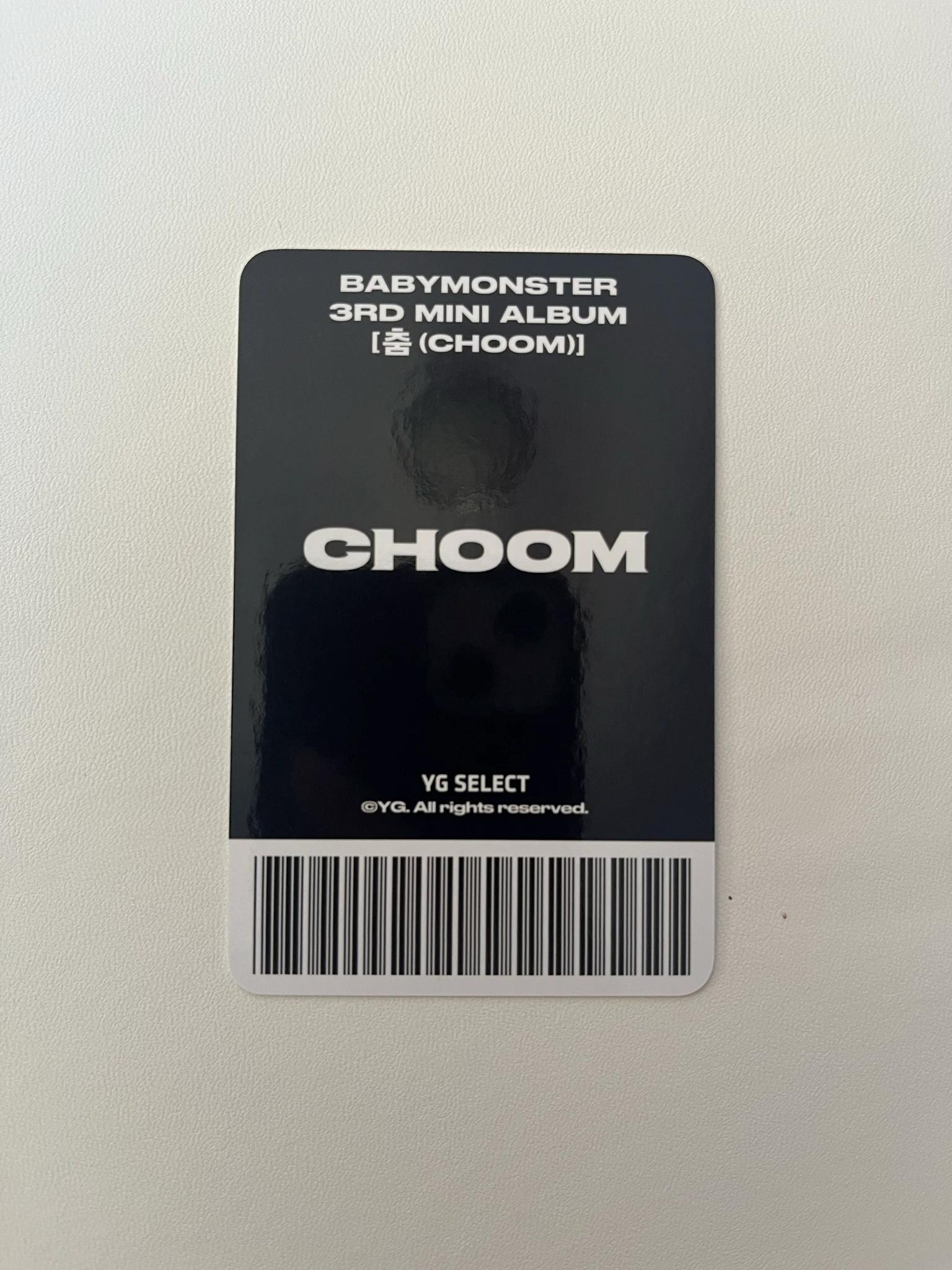 BABYMONSTER Rora BABYMONSTER - Rora - Choom Album yg select fansign non-selfie offline listing photo 2