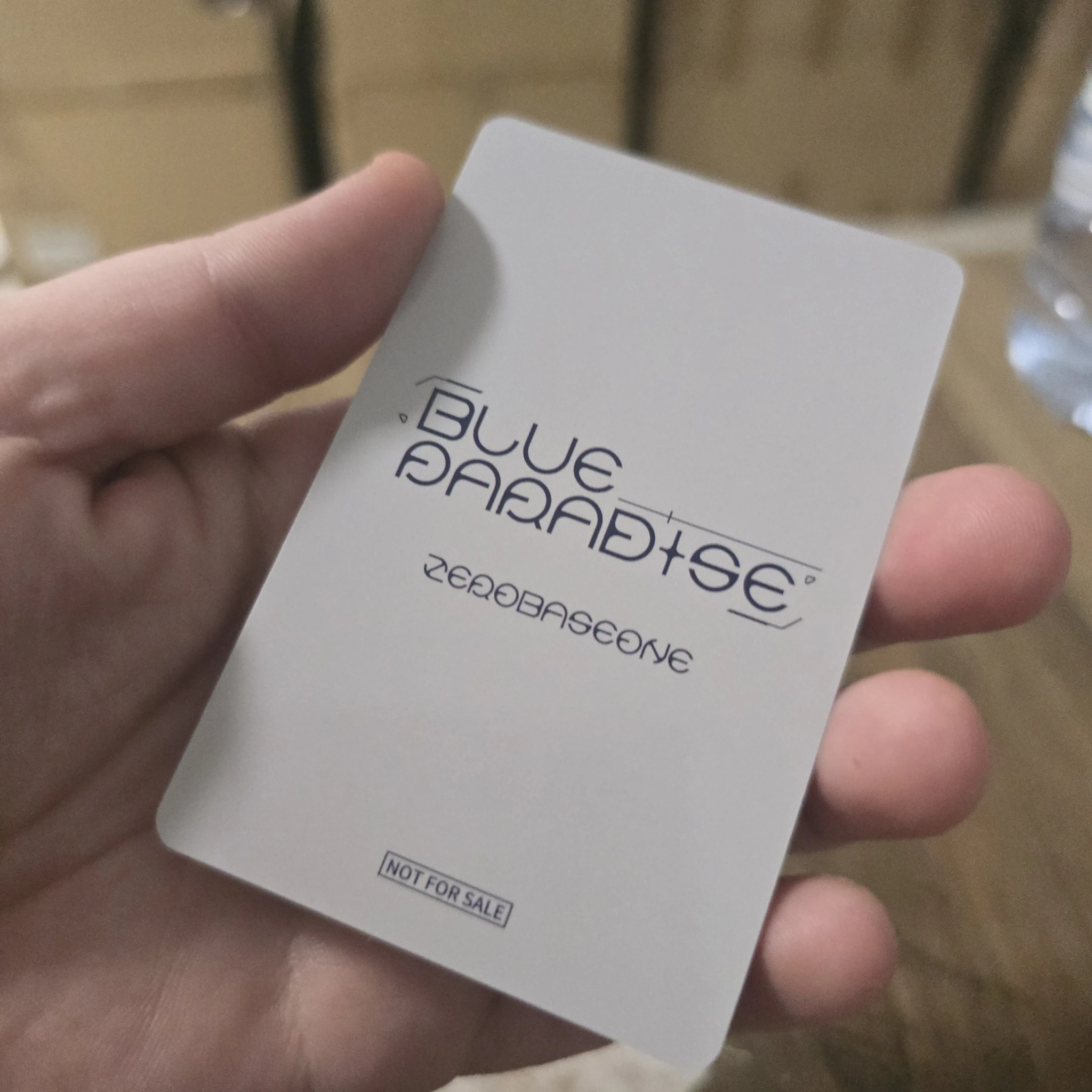 ZEROBASEONE Matthew ZEROBASEONE - Matthew - Blue Paradise Album lucky draw japan retail stores listing photo 2