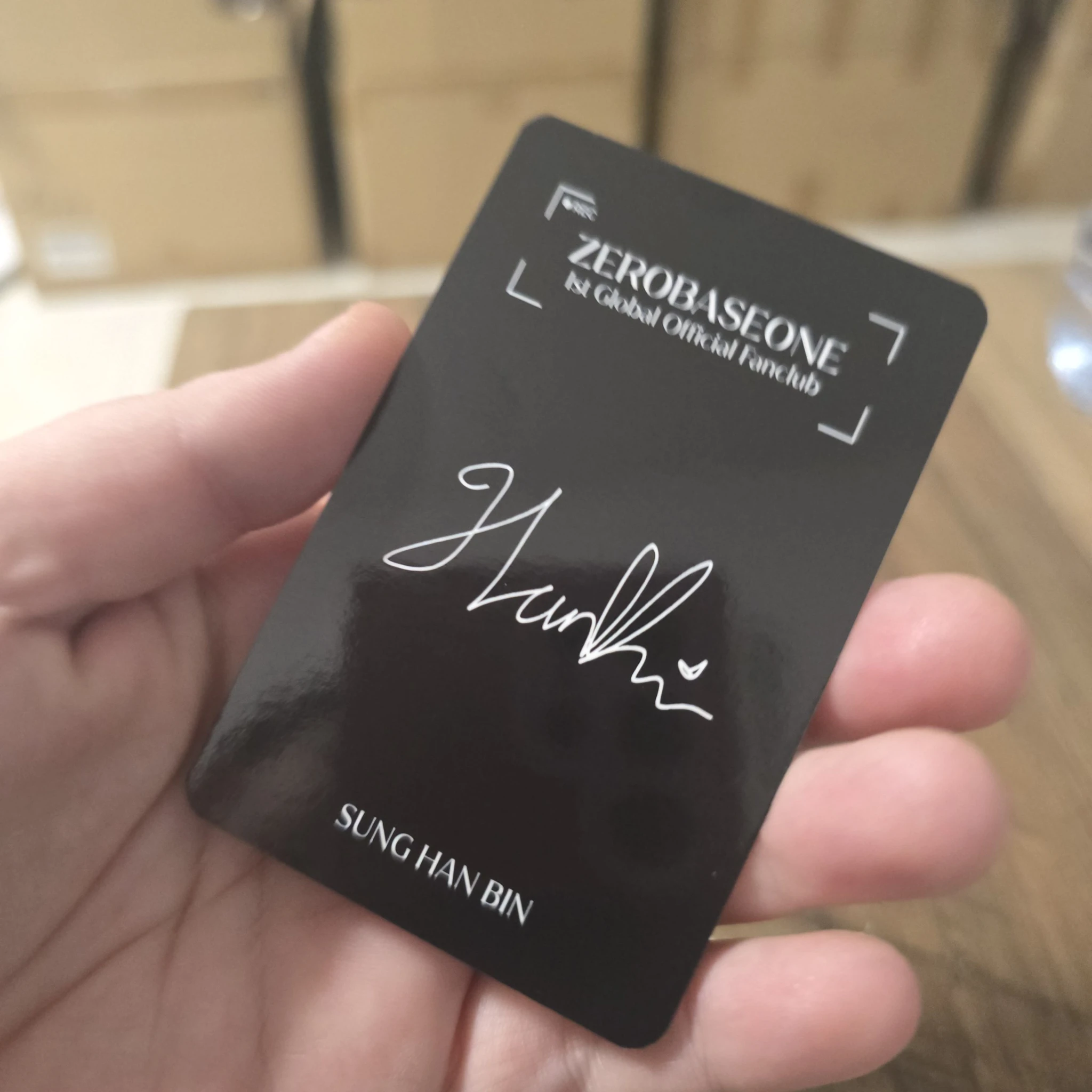 ZEROBASEONE Hanbin ZEROBASEONE - Hanbin - 1st Fanclub Other photocard set fanclub listing photo 2