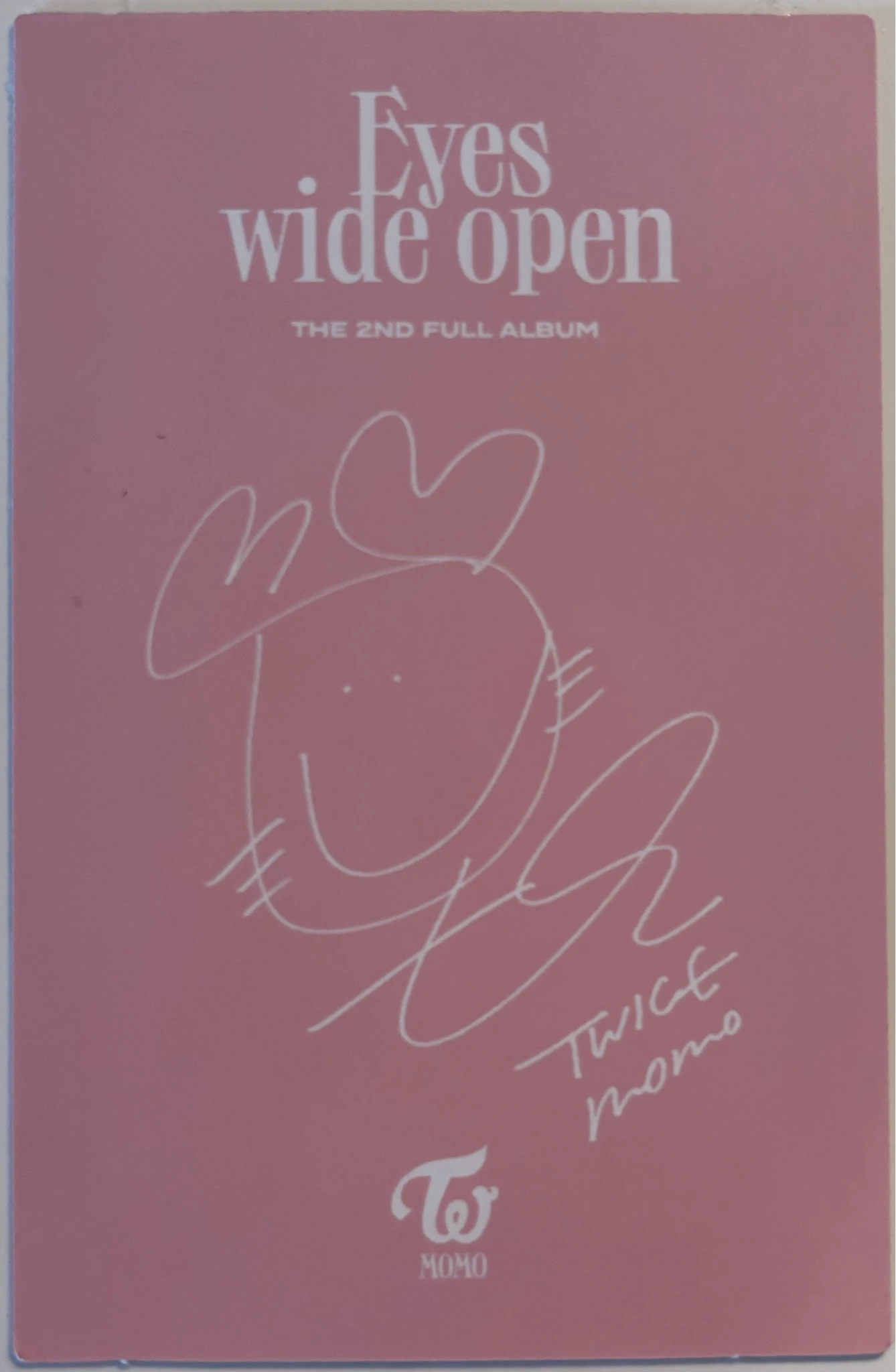 TWICE Momo TWICE-Momo-Album-eyes wide open listing photo 2
