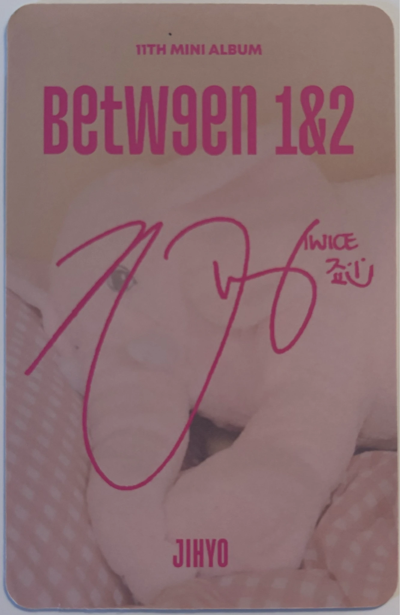 TWICE Jihyo TWICE-Jihyo-Album-BETWEEN 1&2 listing photo 2