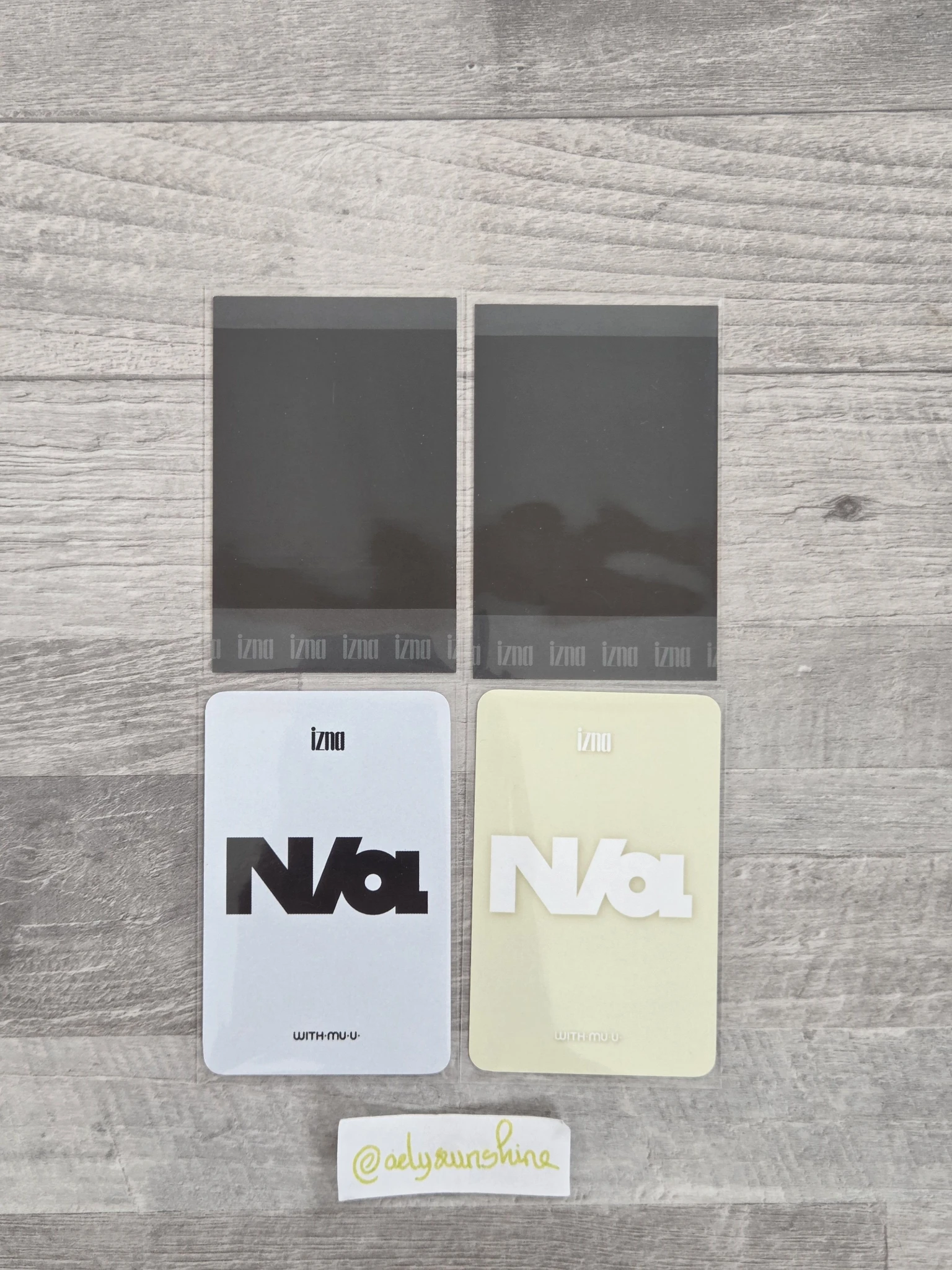 izna Mai izna - MAI - N/a Album iz ver polaroid album photocard listing photo 2