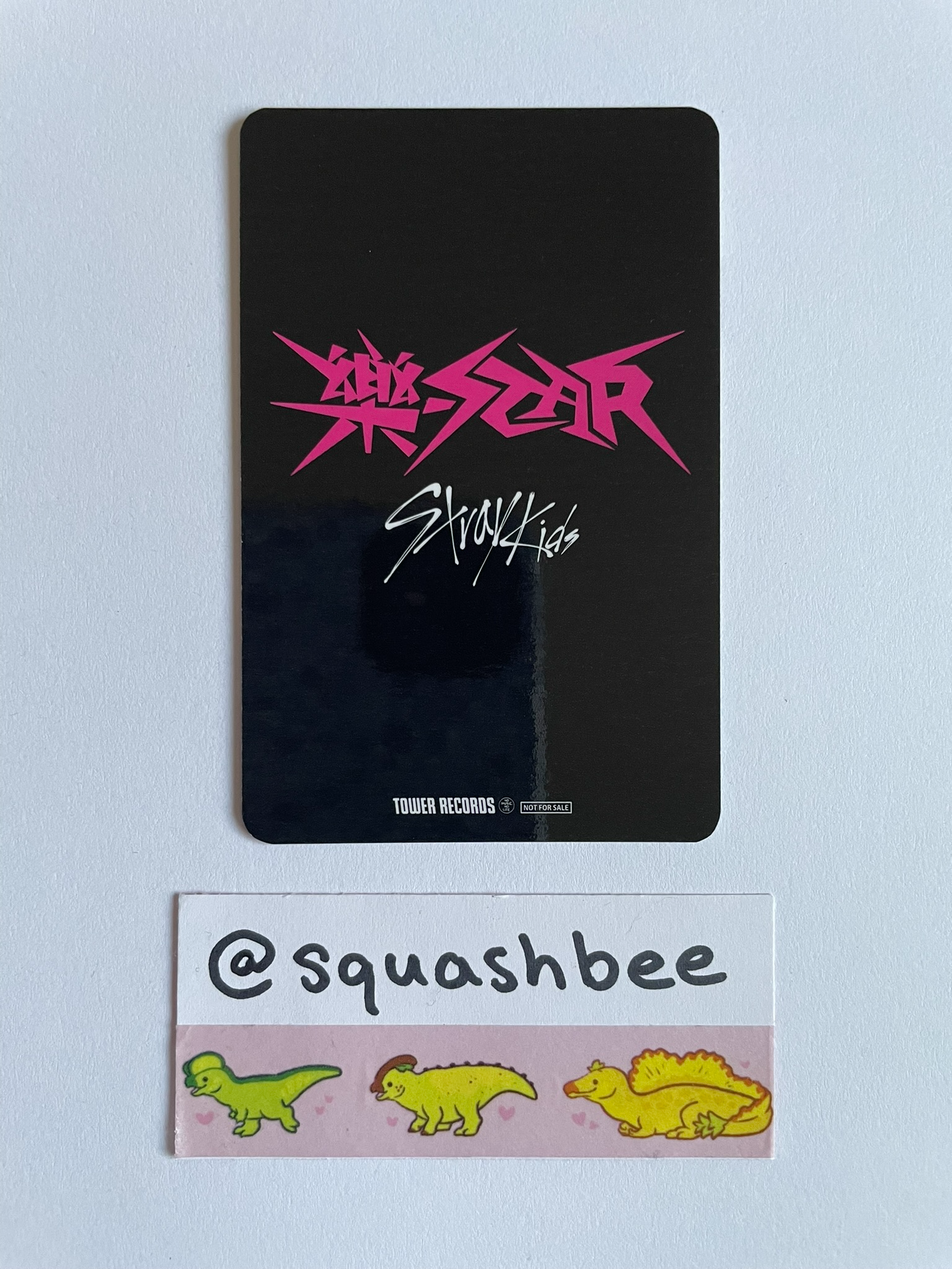 Stray Kids Seungmin Stray Kids - Seungmin - Rock-Star Album pre-order benefit (pob) tower records listing photo 2