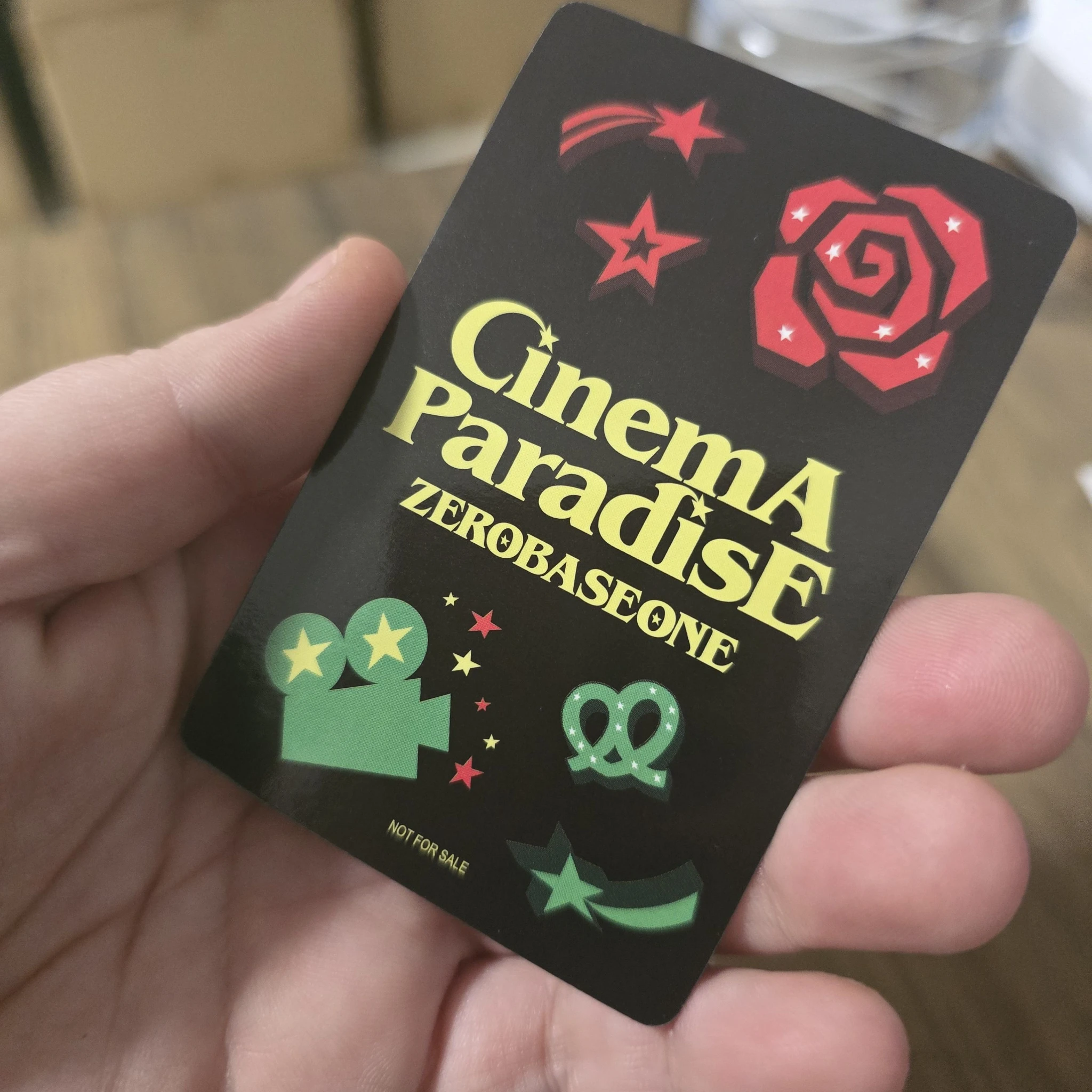 ZEROBASEONE Matthew ZEROBASEONE - Matthew - Cinema Paradise Album japan retail stores pob (pre-order benefit) A version listing photo 2