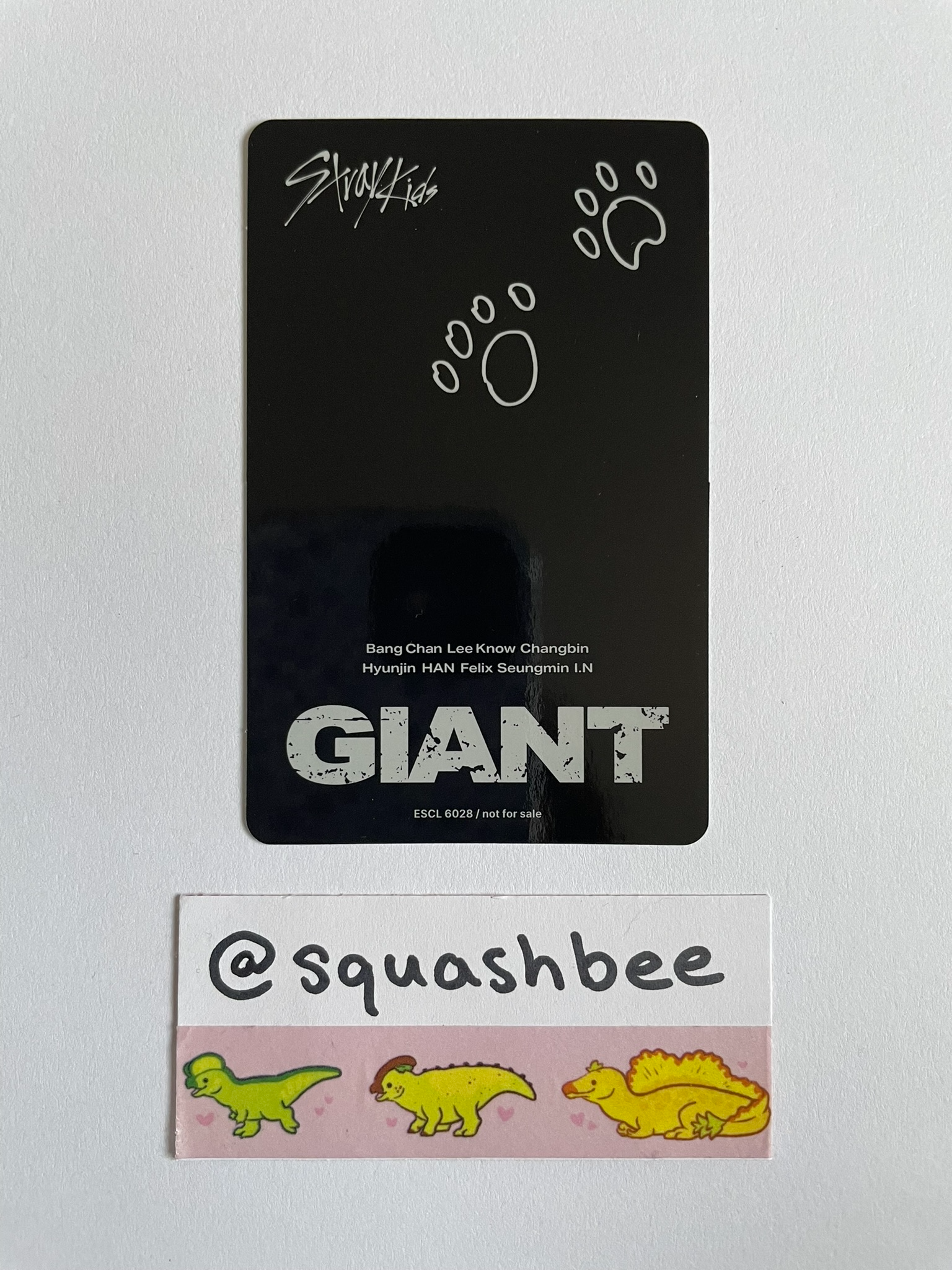 Stray Kids Seungmin Stray Kids - Seungmin - GIANT Album album photocard listing photo 2