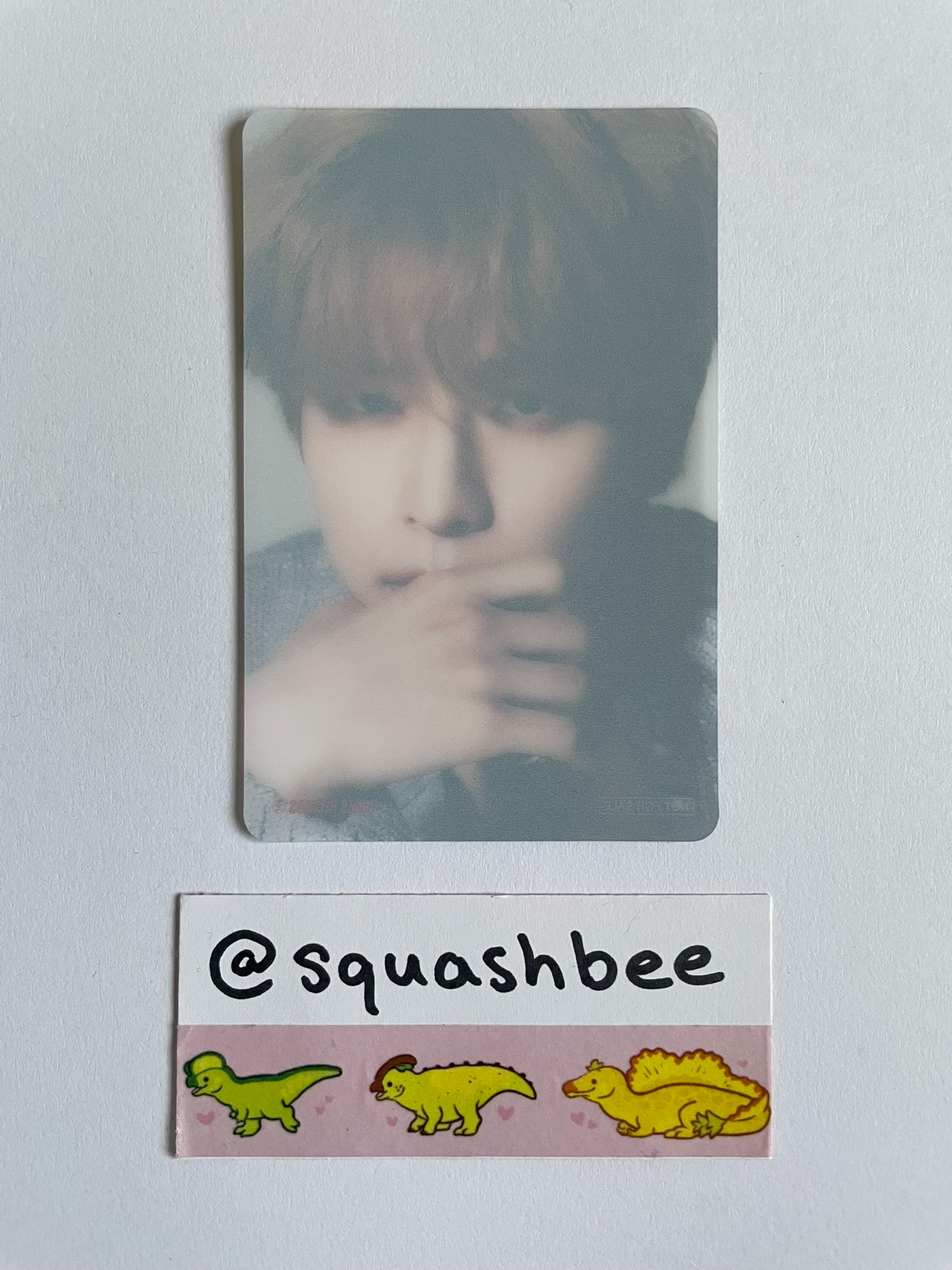 Stray Kids Seungmin Stray Kids - Seungmin - Social Path Album pob (pre-order benefit) tower records japan transparent/translucent listing photo 2