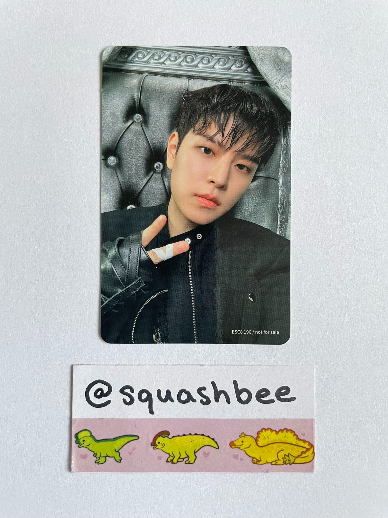 Stray Kids Seungmin Stray Kids - Seungmin - GIANT Album album photocard jpfc (japan fanclub) double-sided front side listing photo 2