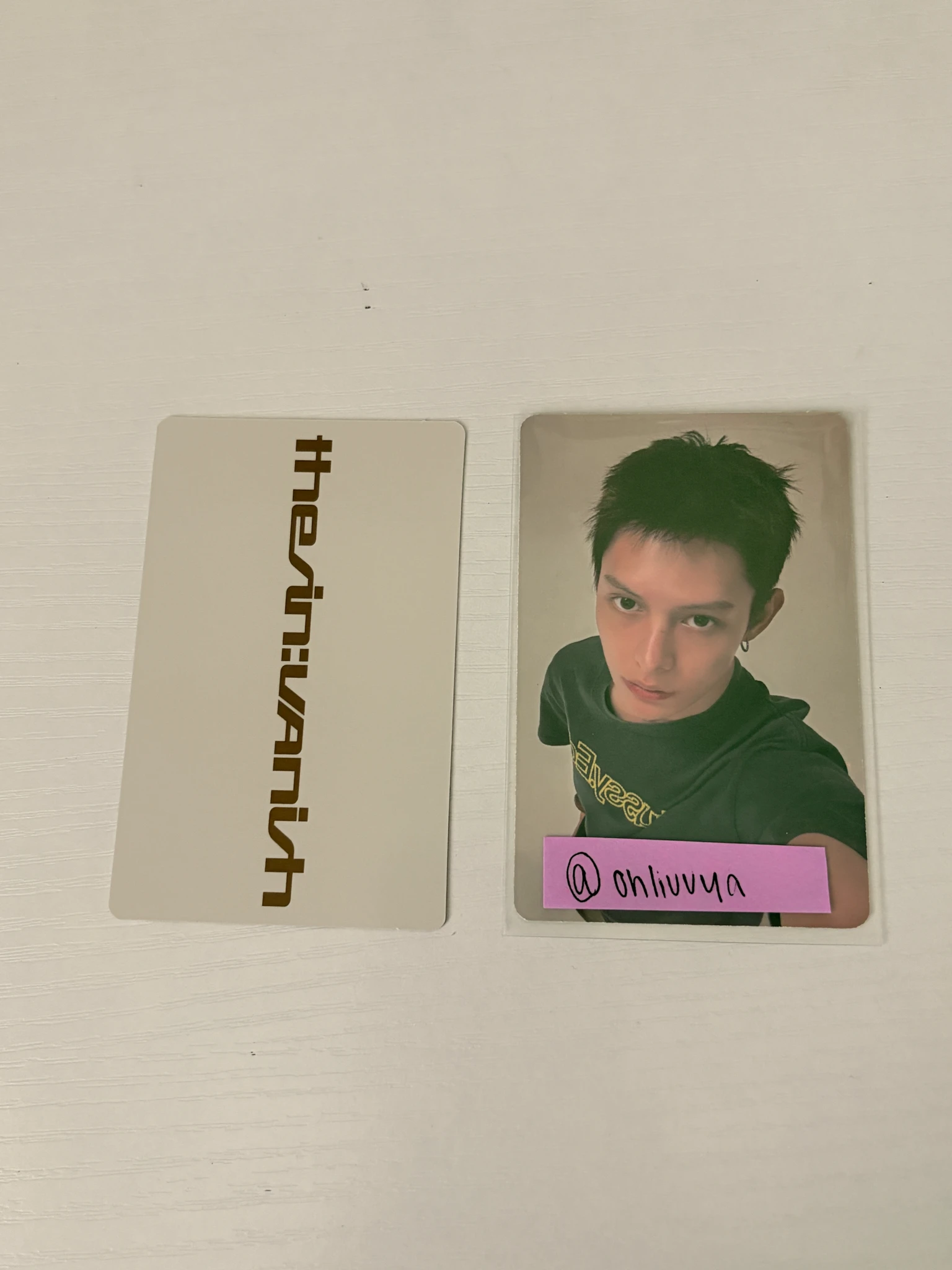 ENHYPEN Jake ENHYPEN - Jake - THE SIN: VANISH Album afterlight version korean album album photocard A version listing photo 2