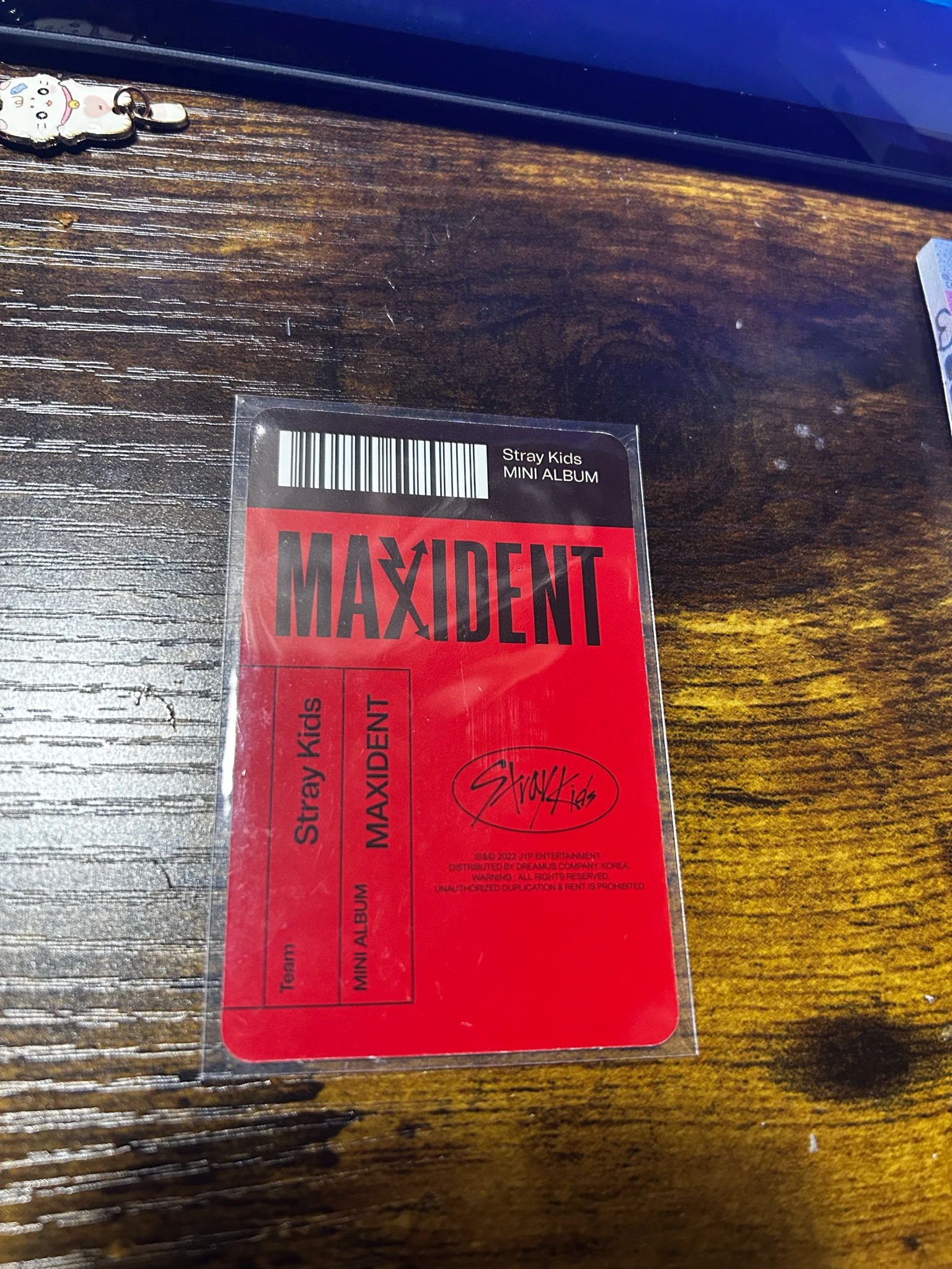 Stray Kids Lee Know Stray Kids - Lee Know - Maxident Album album photocard pre-order benefit paper case version listing photo 2