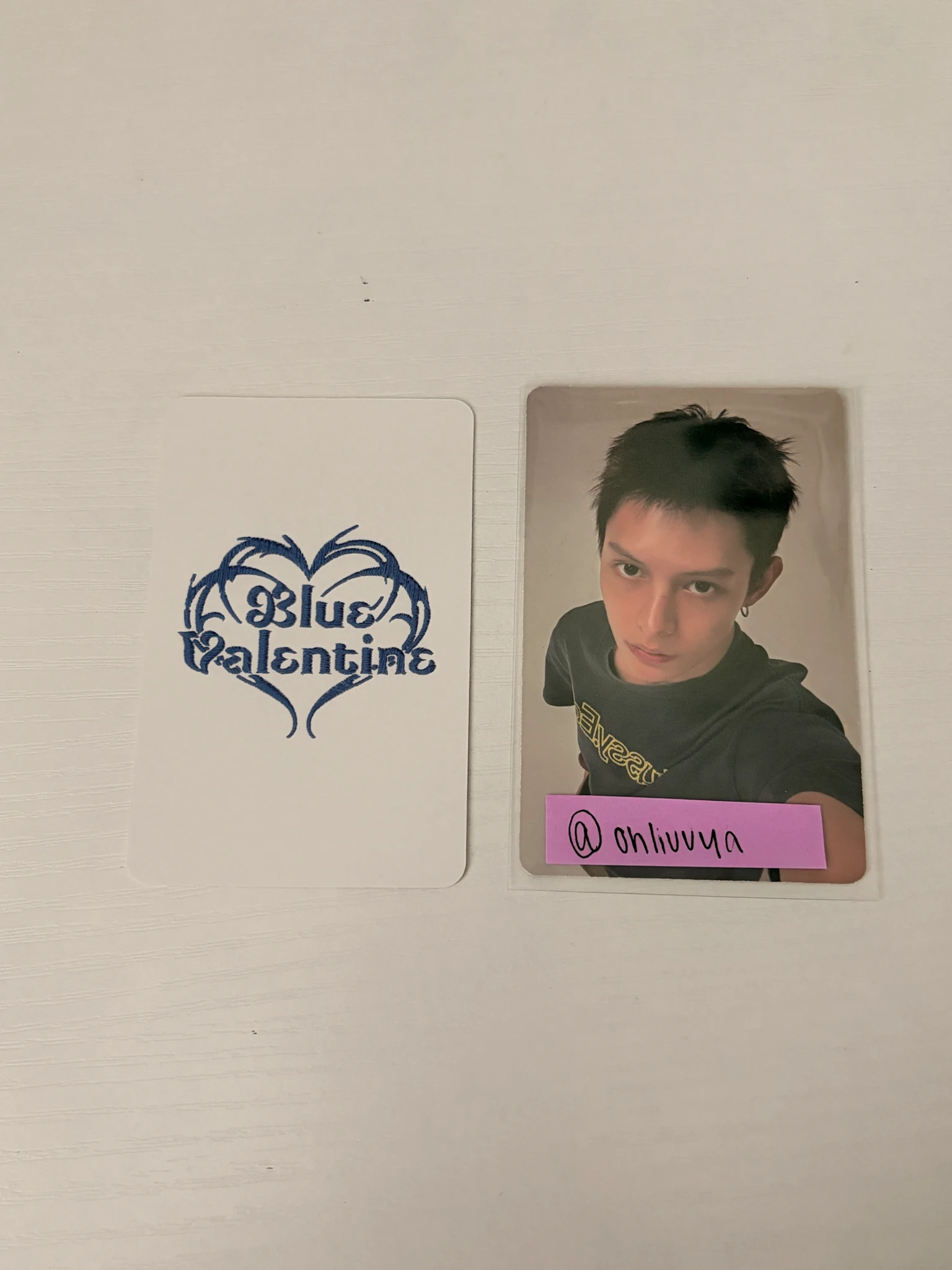 NMIXX NMIXX - Sullyoon & Bae - Blue Valentine Album barnes & noble exclusive unit listing photo 2