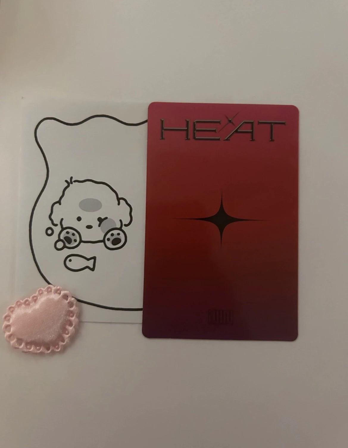 i-dle Yuqi (G)I-DLE - Yuqi - HEAT Album flare ver. standard ver. album photocard listing photo 2