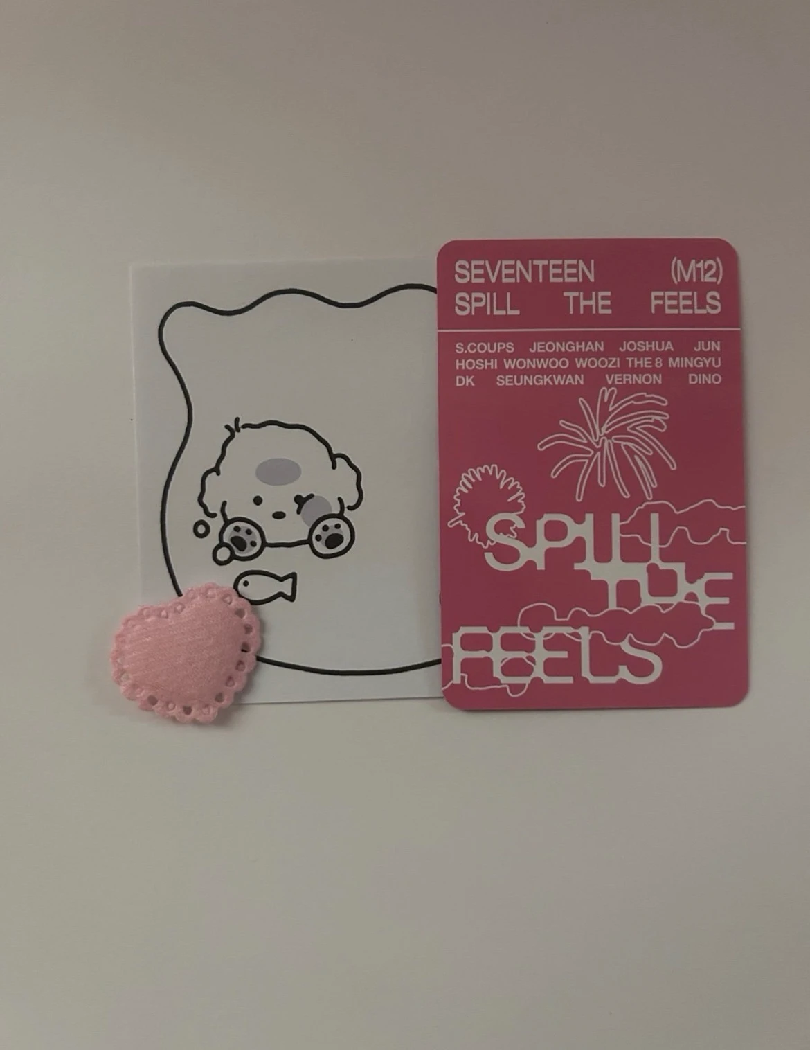 SEVENTEEN Jun SEVENTEEN - Jun - Spill the Feels Album album photocard carat version listing photo 2