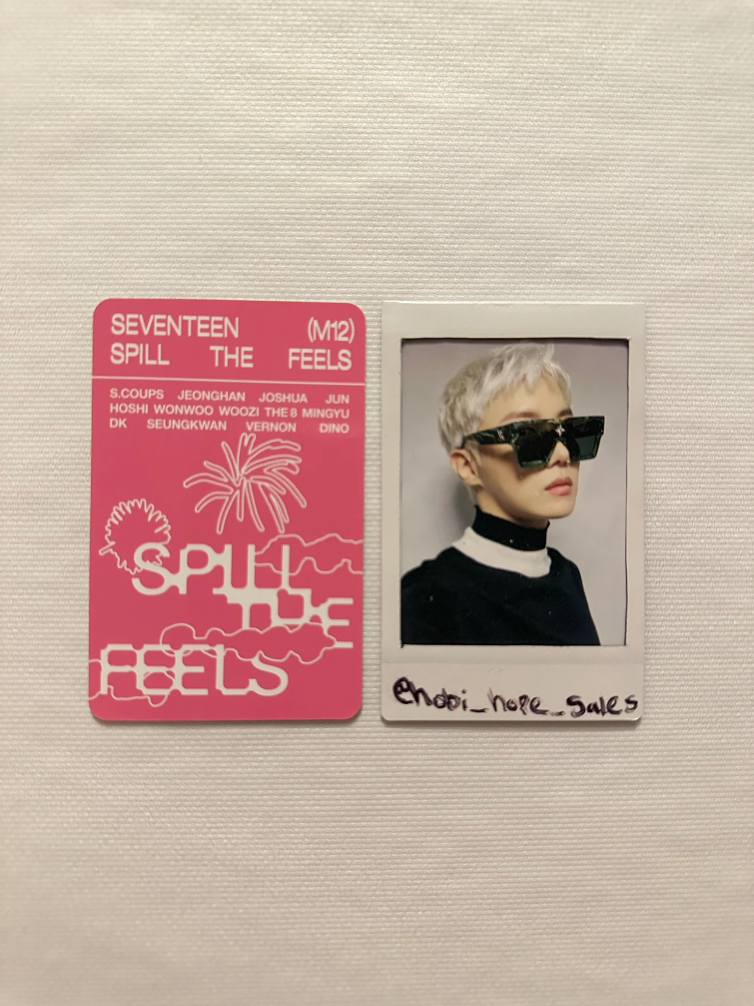SEVENTEEN Hoshi SEVENTEEN - Hoshi - Spill the Feels Album carat ver. listing photo 2