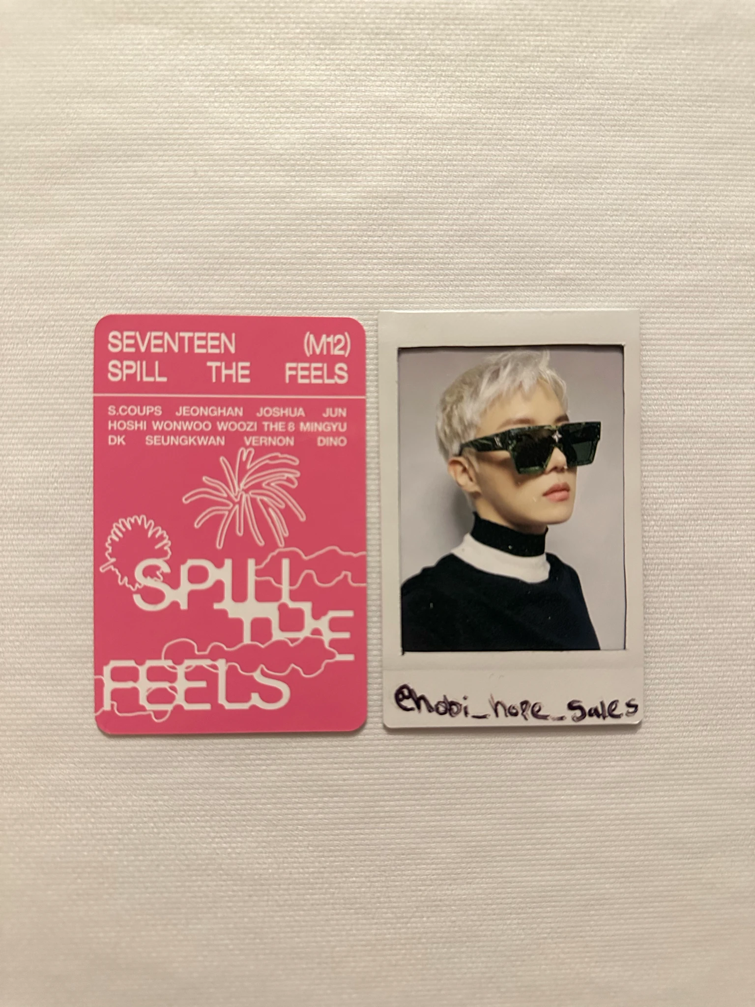 SEVENTEEN Hoshi SEVENTEEN - Hoshi - Spill the Feels Album carat ver. listing photo 2