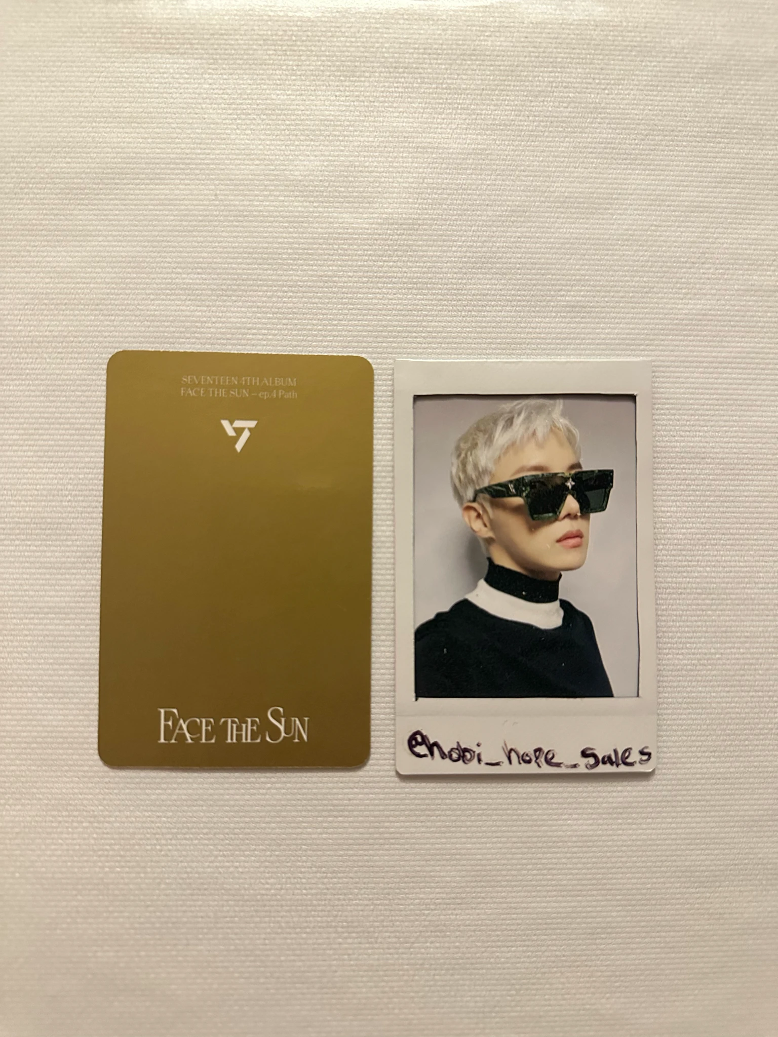 SEVENTEEN Hoshi SEVENTEEN - Hoshi - Face the Sun Album album photocard path version listing photo 2
