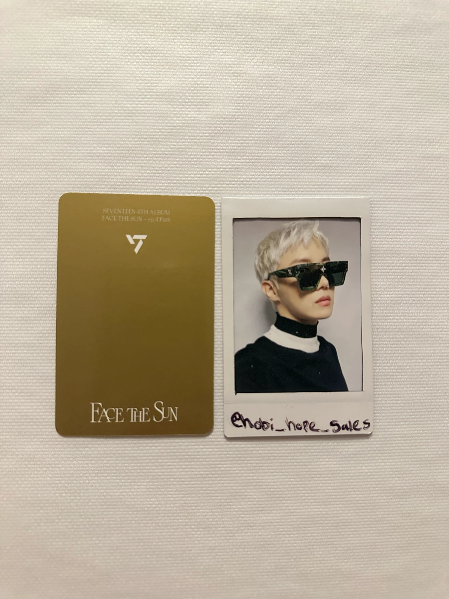 SEVENTEEN Hoshi SEVENTEEN - Hoshi - Face the Sun Album album photocard listing photo 2