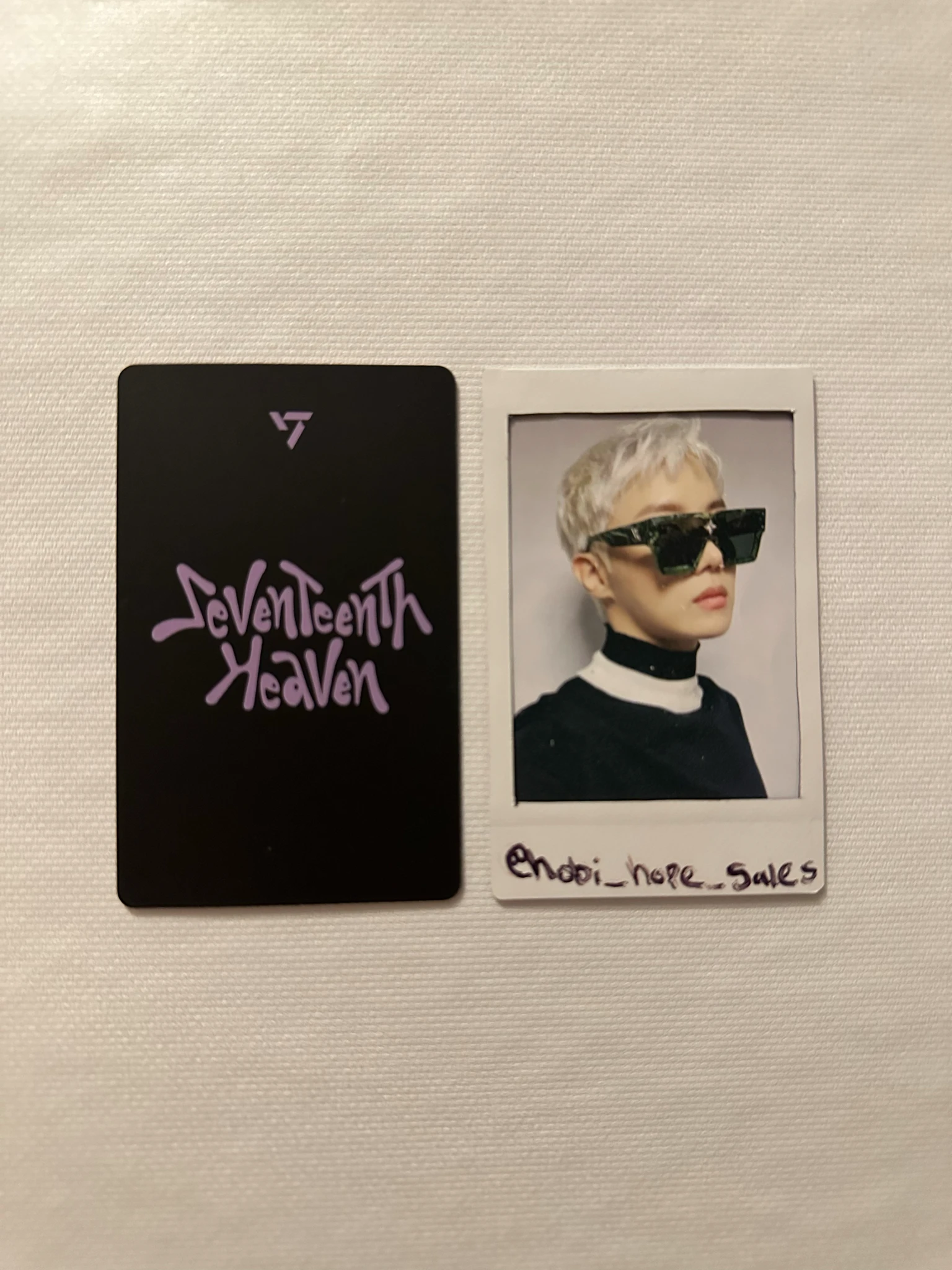 SEVENTEEN Hoshi SEVENTEEN - Hoshi - Seventeenth Heaven Album fansign musickorea (music korea) weverse global shop (wvg) listing photo 2