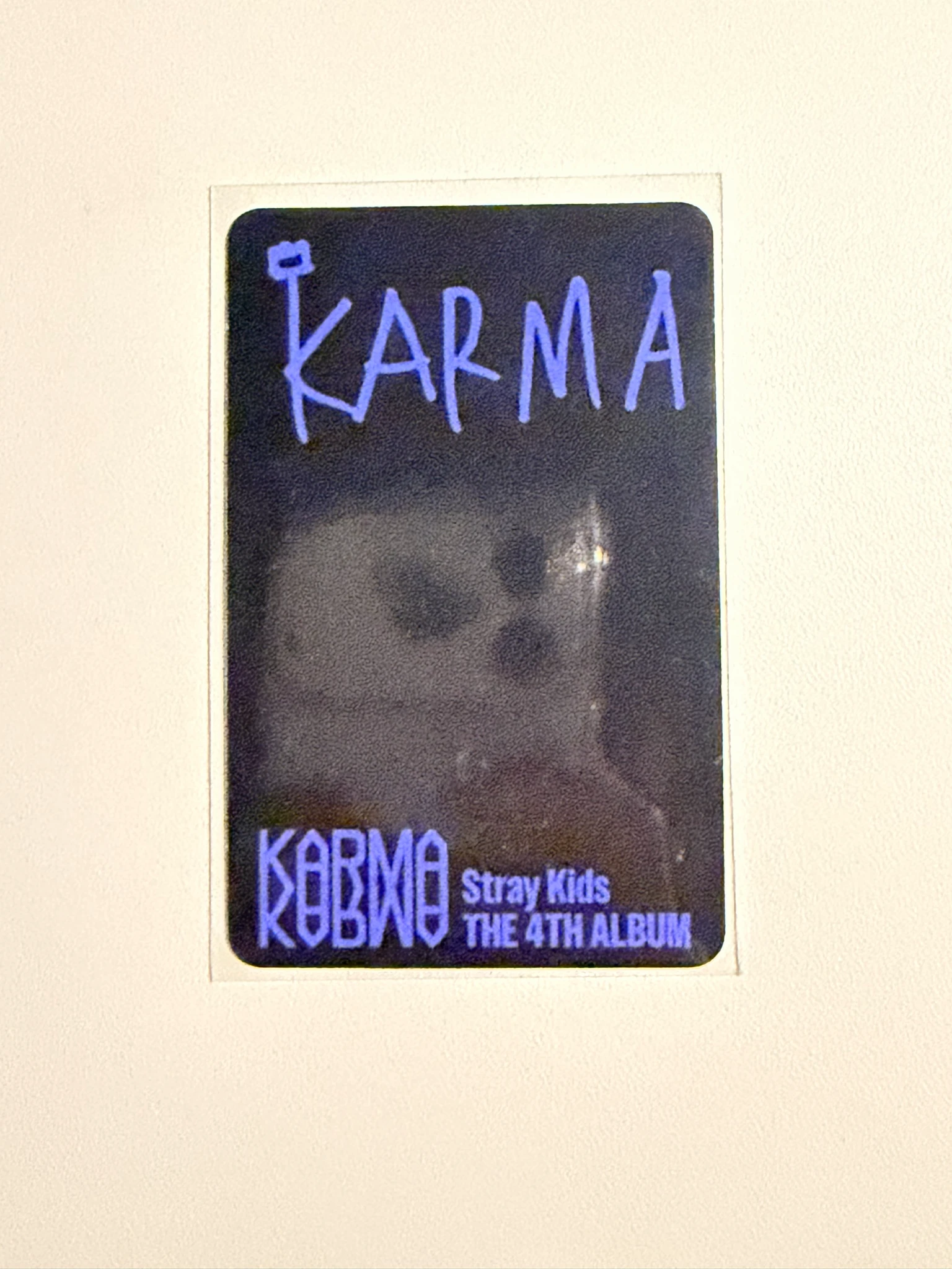 Stray Kids Changbin Stray Kids - Changbin - KARMA Album album photocard Limited Karma Ver. listing photo 2