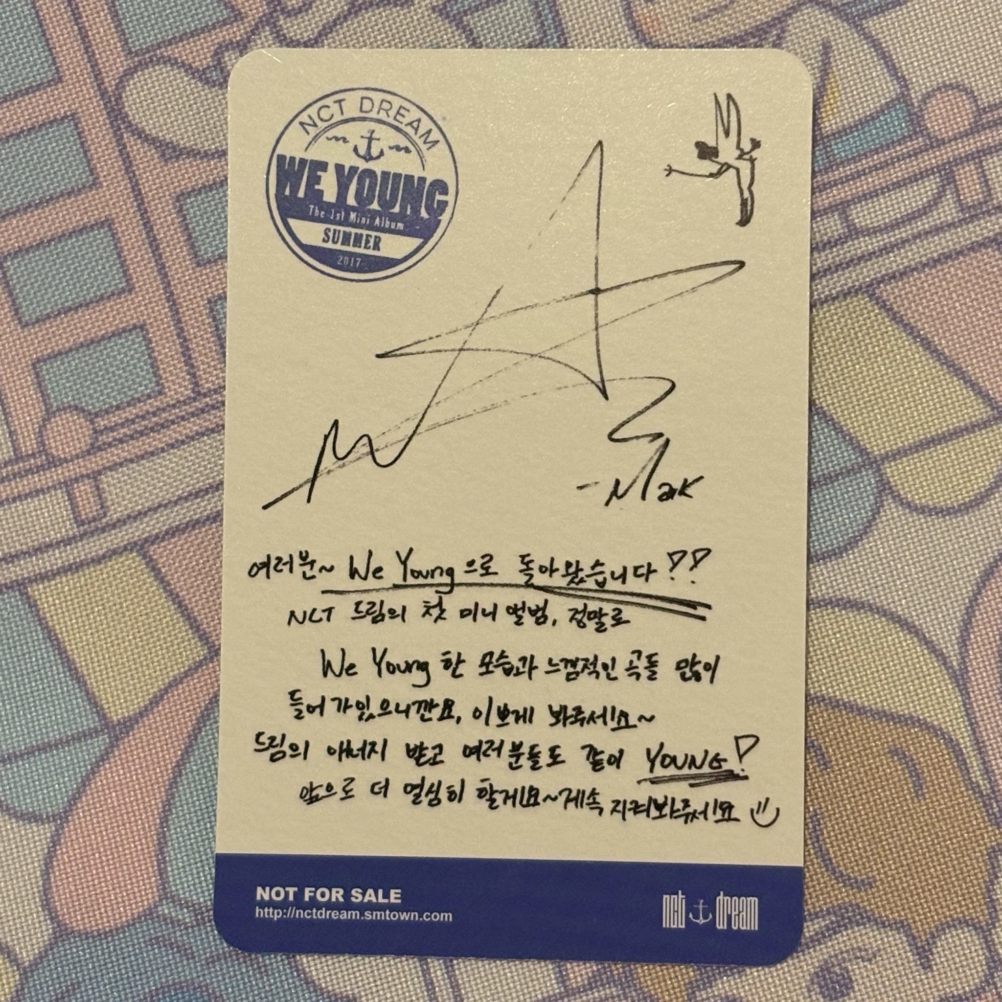 NCT DREAM Mark NCT DREAM - Mark  - We Young Album listing photo 2