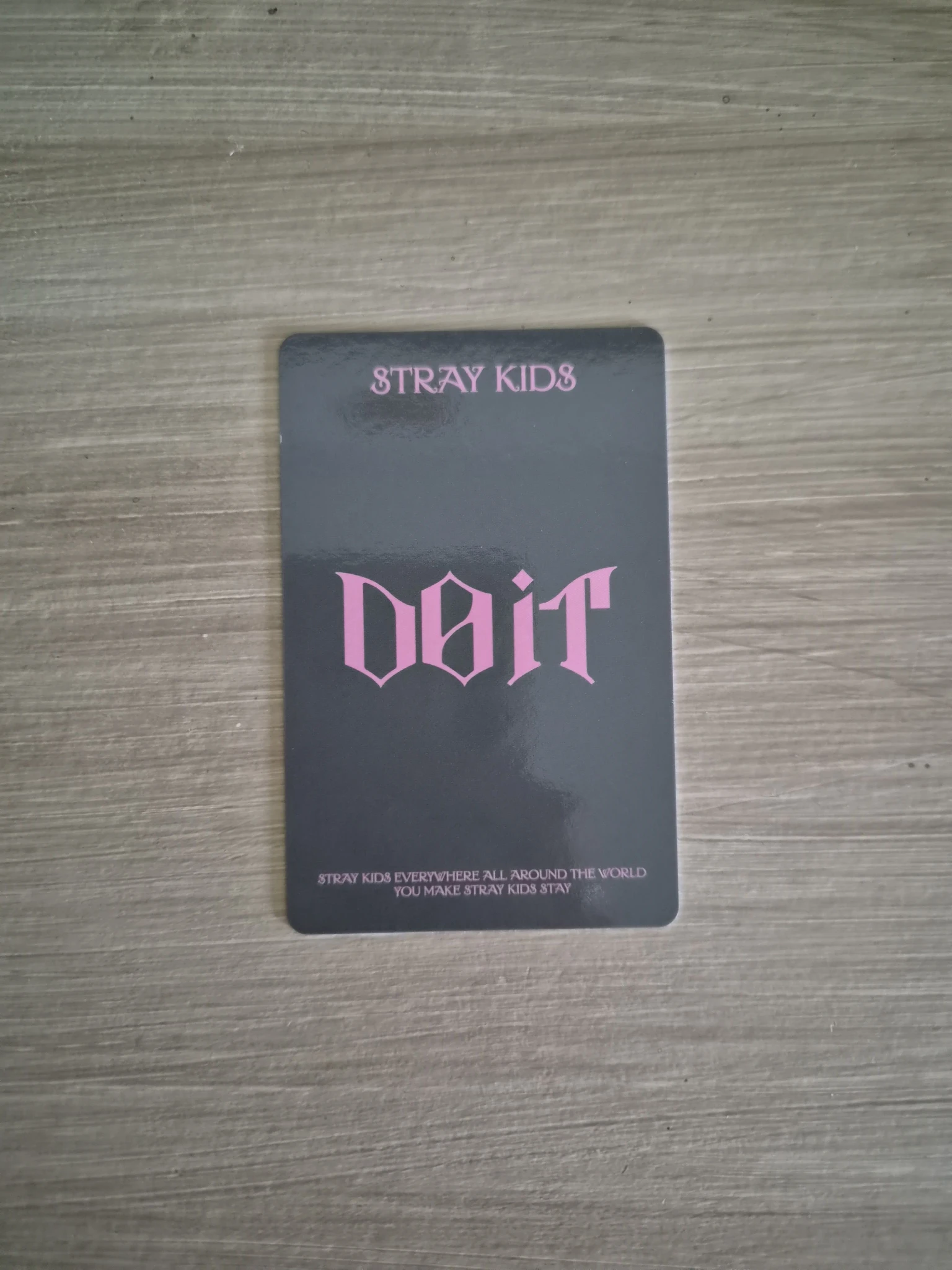 Stray Kids HAN Stray Kids - HAN - DO IT Pop-Up Store Event pop-up store online merch photocard listing photo 2